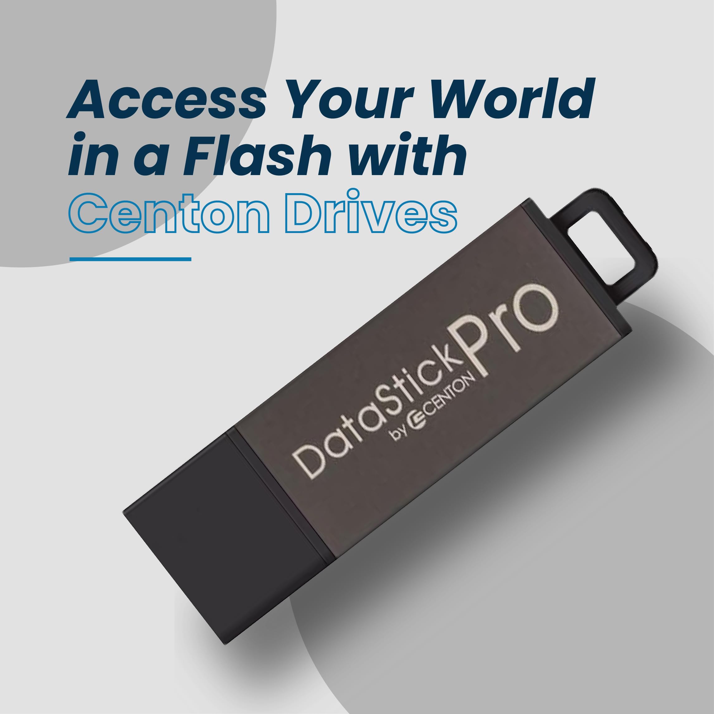 Centon Datastick Pro USB 2.0 64GB Grey Flash Drive