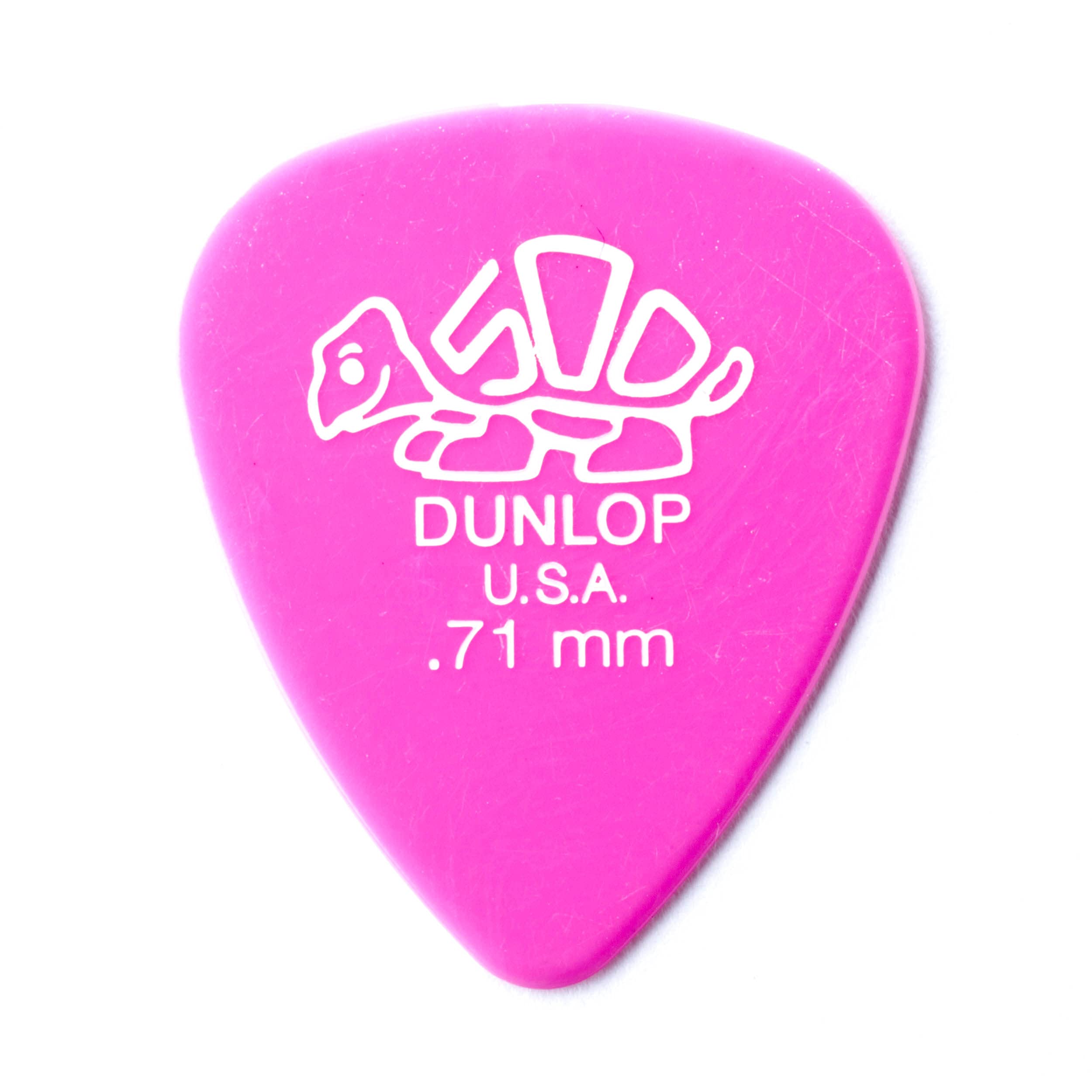 Jim Dunlop 41R.71 Delrin�, Pink, .71Mm, 72/Bag
