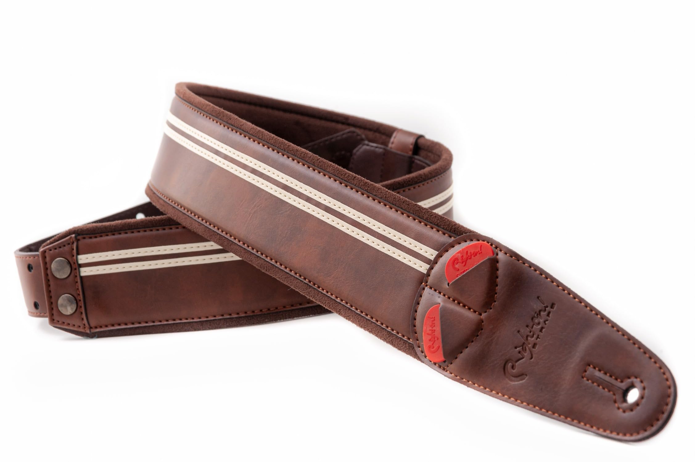 RightOn! Straps RightOn! MOJO Race Brown Guitar/Bass Strap