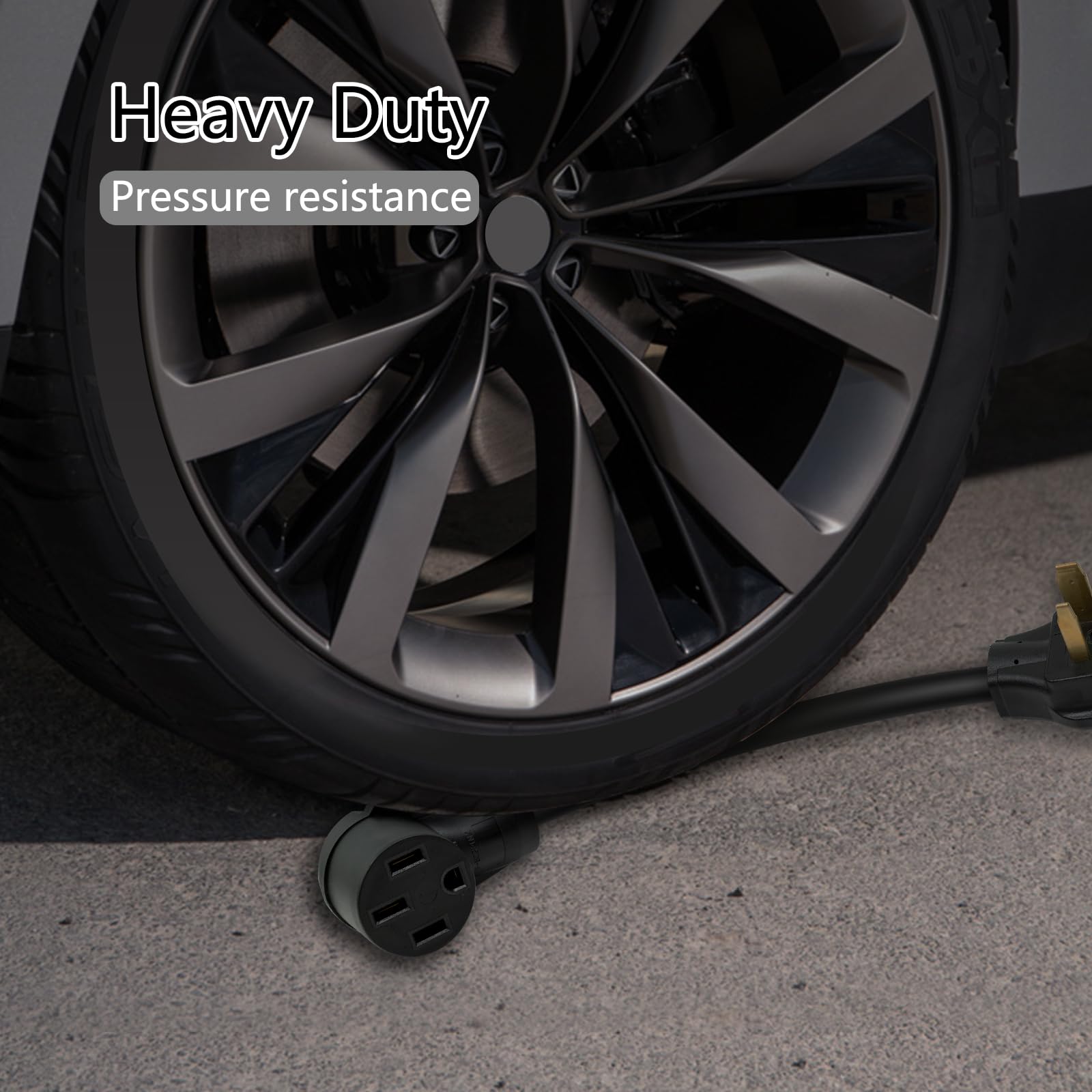 Morec Nema 6 50P To 14 50R 240V 50 Amp Welder Welding Dryer Ev Charger Power Cord Adapter Adaptor Connector Connecter