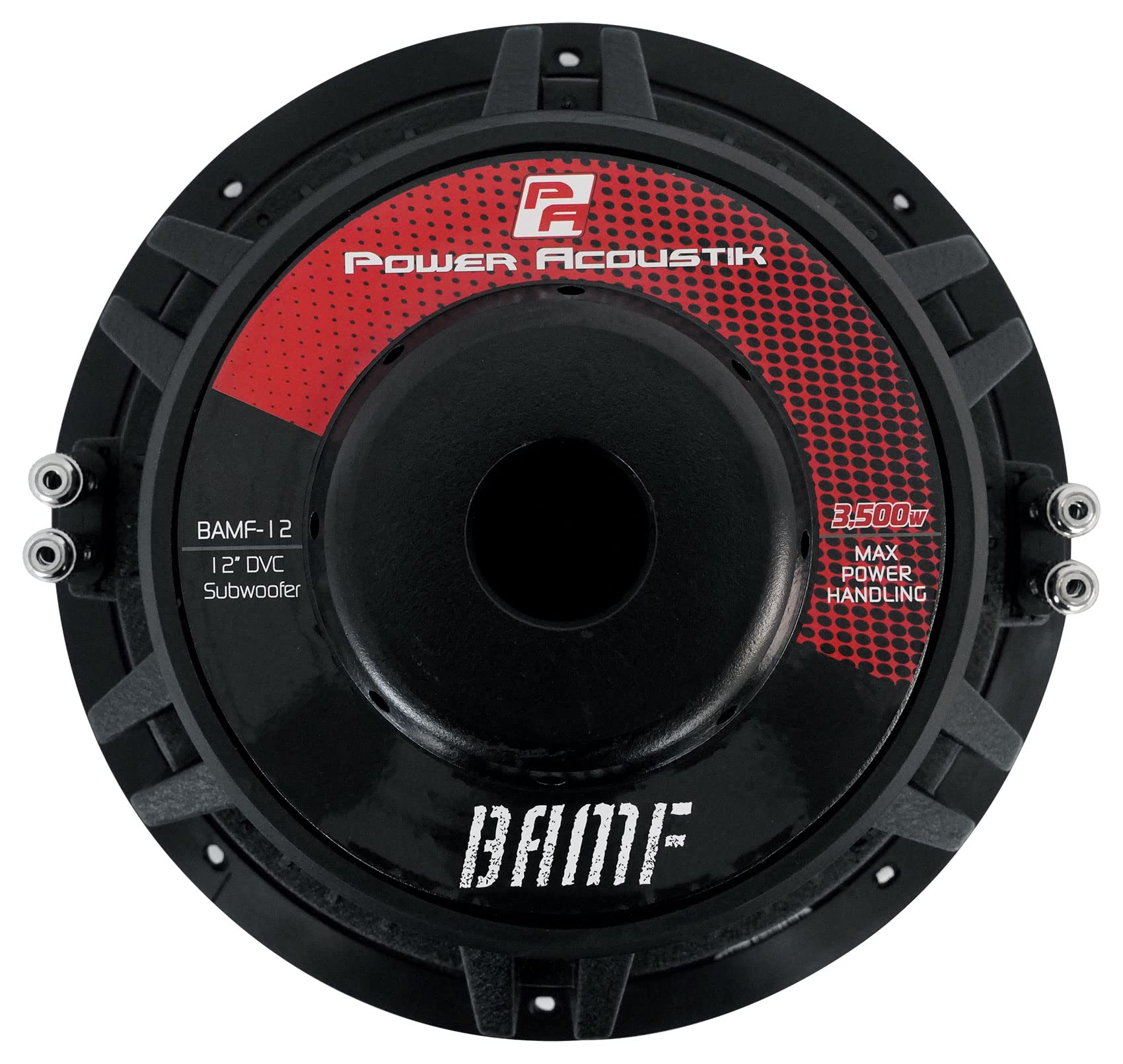 Power Acoustik 12'' Woofer Dual 4 Ohm 3500W Max