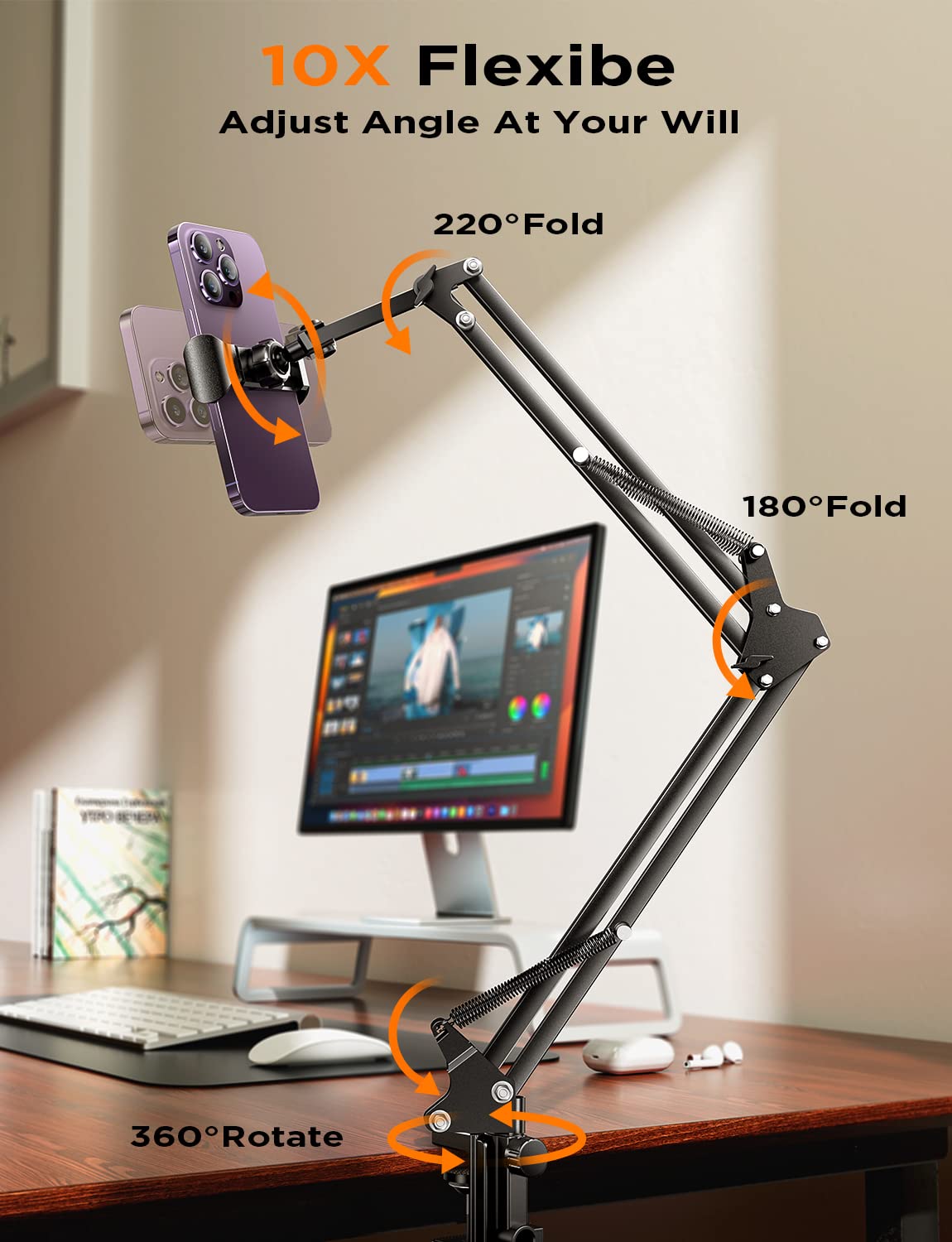 Lisen For Kindle Stand Reading In Bed, For Ipad Stand Holder For Bed Desk Tablet Stand For Kindle Accessories Paperwhite Oasis 2