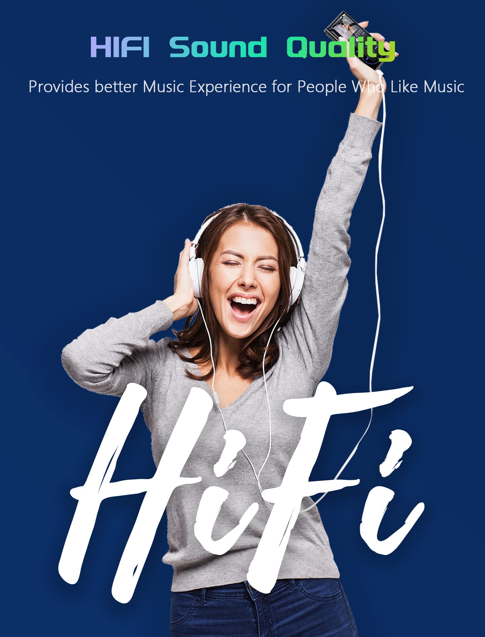 96Gb Mp3 Player With Bluetooth 5.0: Portable Lossless Sound Music Player With Hd Speaker,2.4'' Screen Voice Recorder,Fm Radio,To