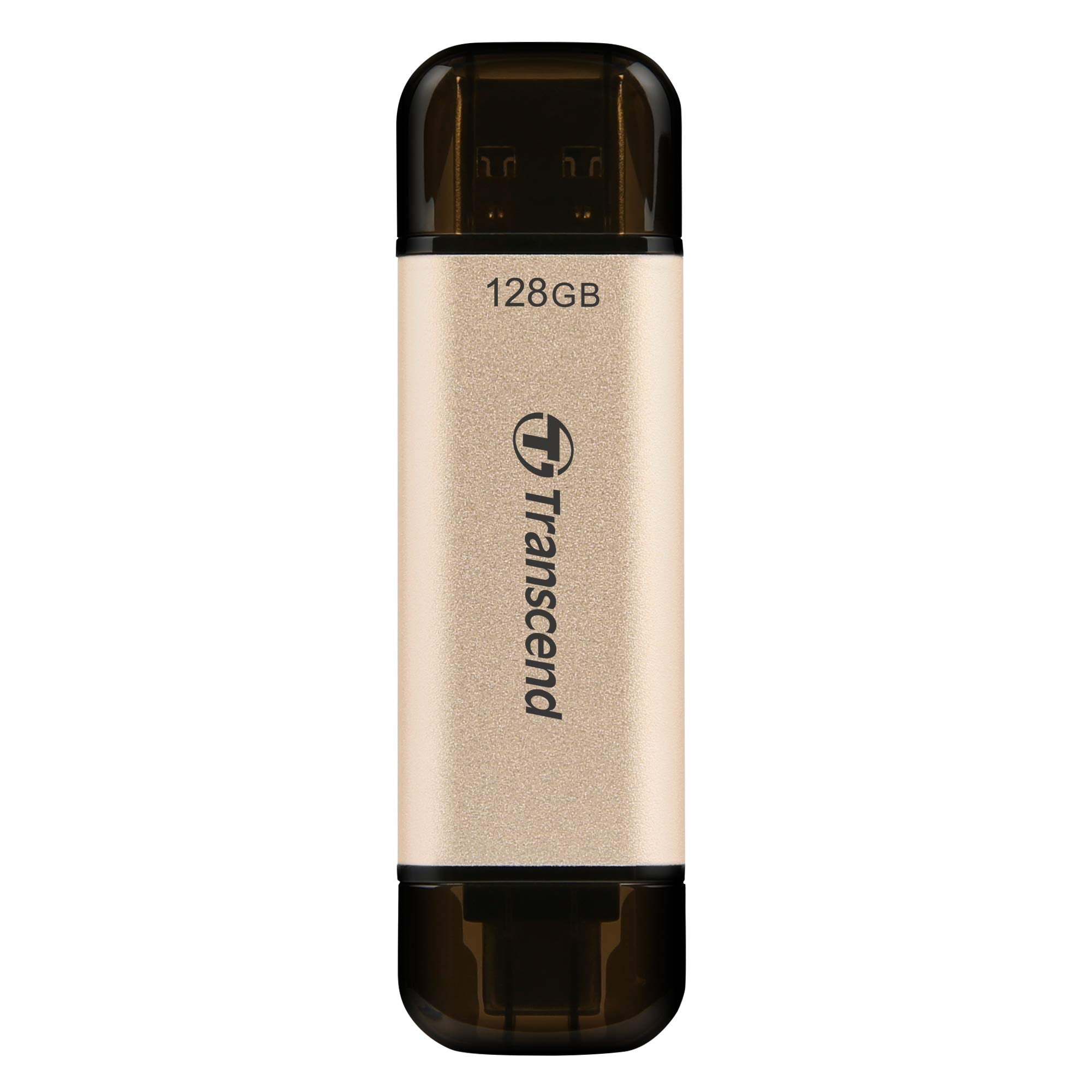 Transcend 128Gb Jetflash 930C Usb 3.2 Gen 1 Flash Drive Ts128Gjf930C, Golden Hue