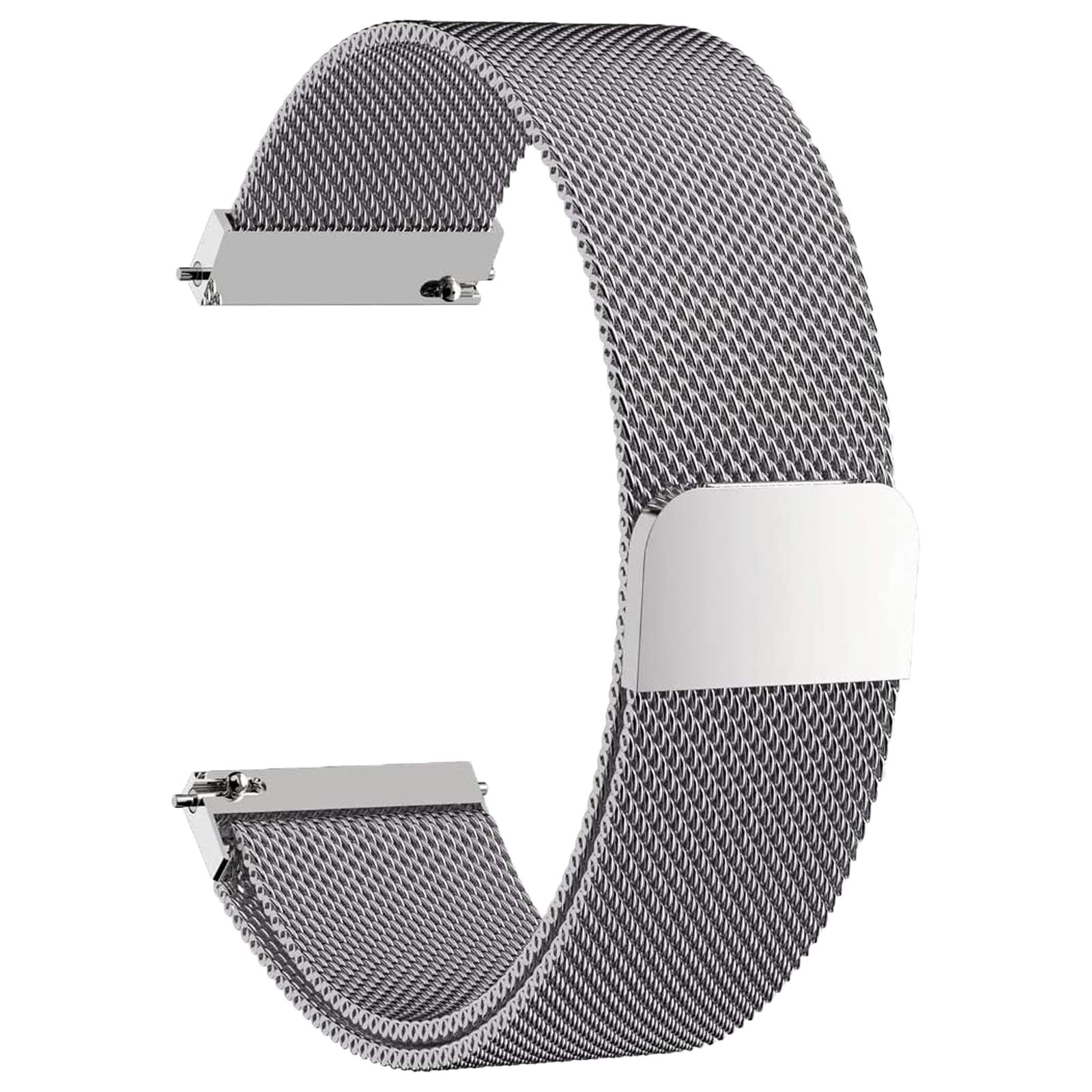 Magnetic Mesh Loop Bands Compatible With Id205L Veryfitpro Smart Watch And Id205 Id205G Id205U Id205S Id215G, No Buckle Design,