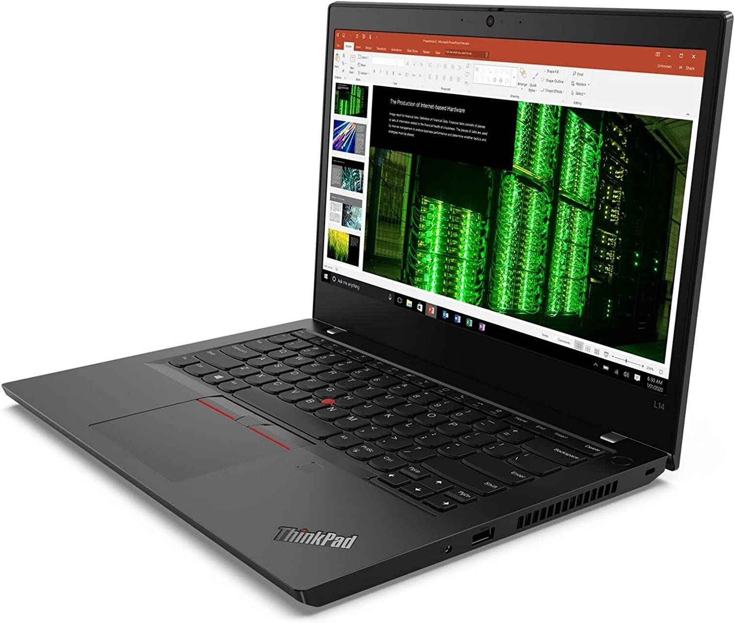 Lenovo Thinkpad L14 Gen 2 14'' Fhd Touchscreen (Intel I5 1135G7, 32Gb Ram, 1Tb Pcie Ssd (> I7 1065G7)) Business Laptop, Ips Anti