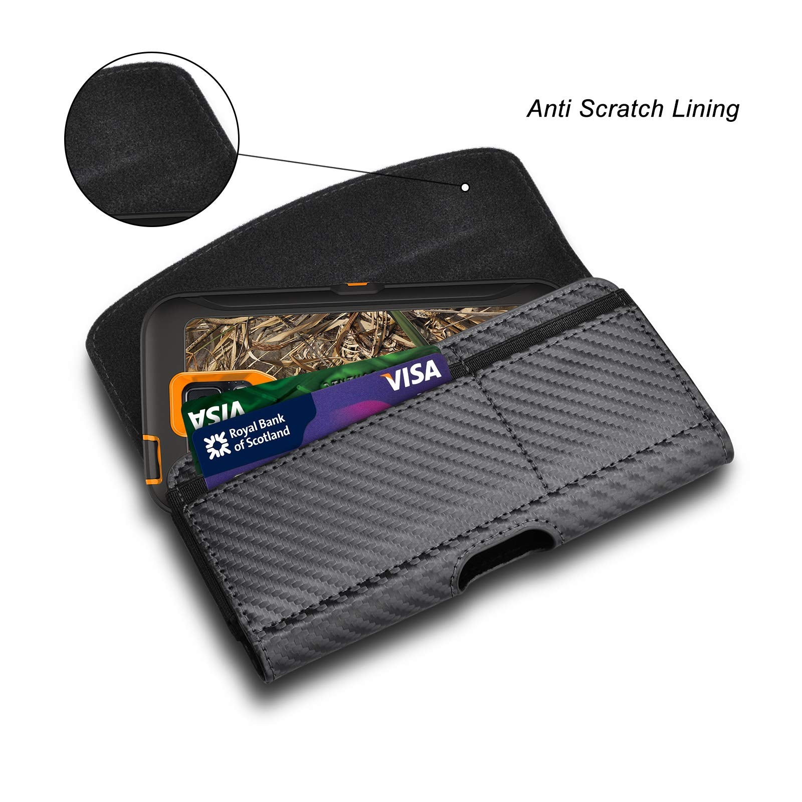 Tiflook Large Phone Holster For Motorola Moto G Stylus 5G G Power G Pure G Play One 5G Ace Edge 2022 Pu Leather Belt Case With B