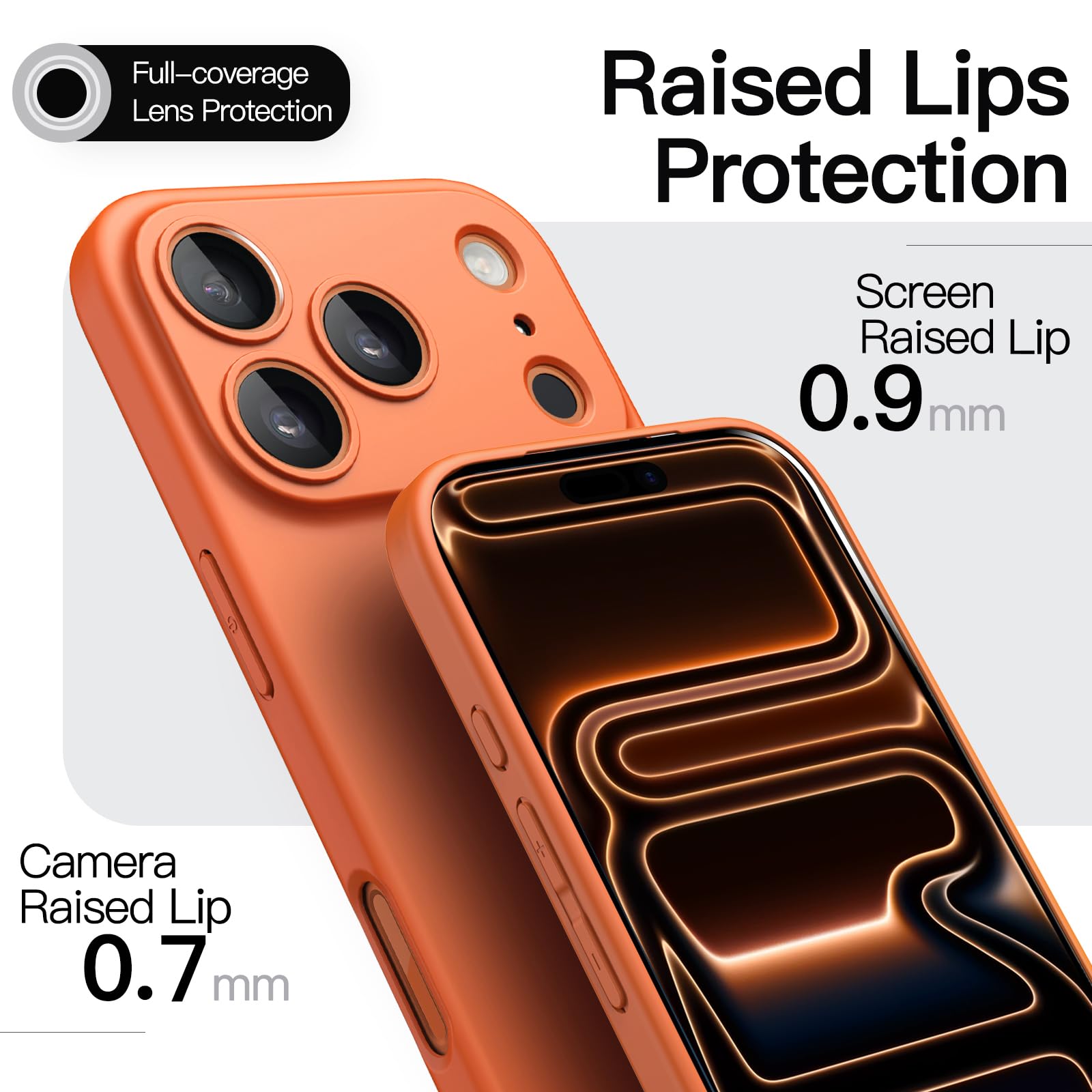 Jetech Slim Case For Iphone 17 Pro Max 6.9-Inch, Ultra-Thin Lightweight Minimalist Phone Cover With Camera Lens Protection, Matt