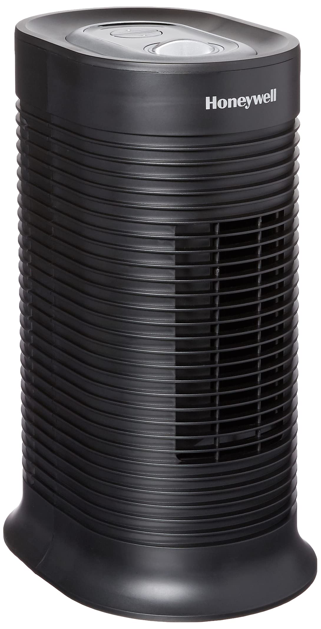 Honeywell Allergenplus Hepa Tower Air Purifier, Airborne Allergen Reducer For Small Rooms (75 Sq Ft), Black   Wildlfire/Smoke, P