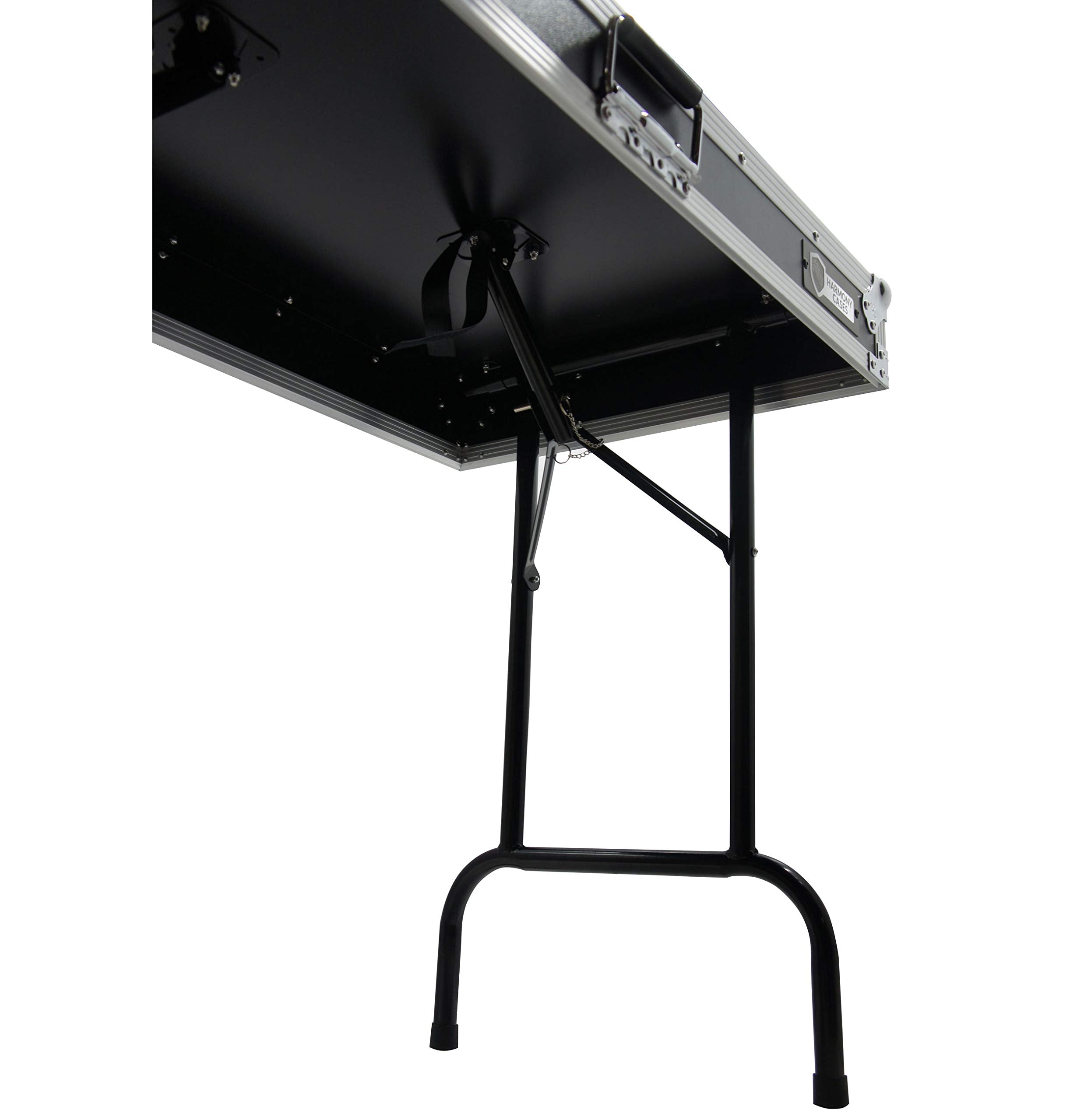 Harmony Audio Hctable Portable 36 Wide Dj Workstation Table 30 Height