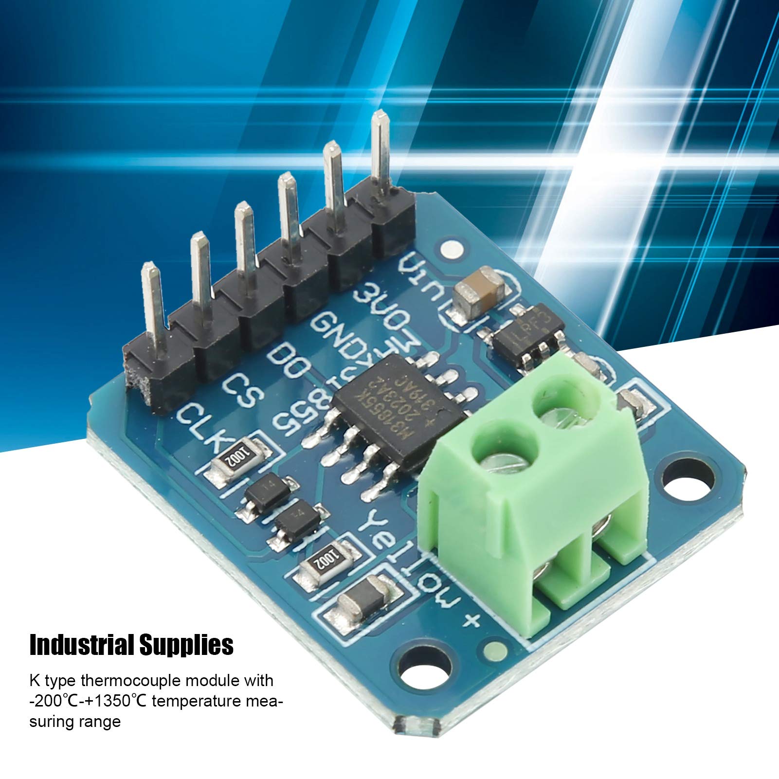 K Type Thermocouple Module Temperature Sensor  200? To +1350? Spi Port Digital Output Max31855 3 5V Dc