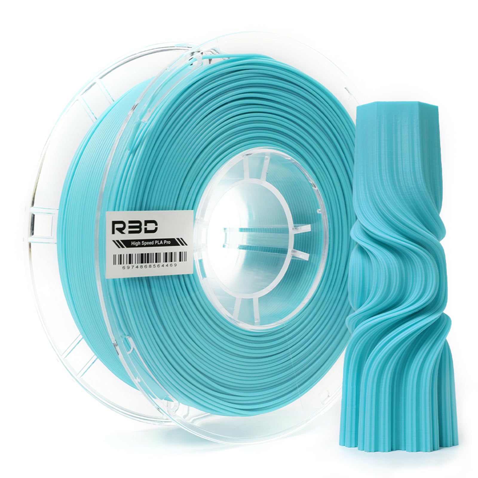 R3D High Speed PLA Pro Filament 1.75mm 1KG, 3D Printer Filament for 30-600 mm/s High-Speed Printing, Dimensional Accuracy +/- 0.