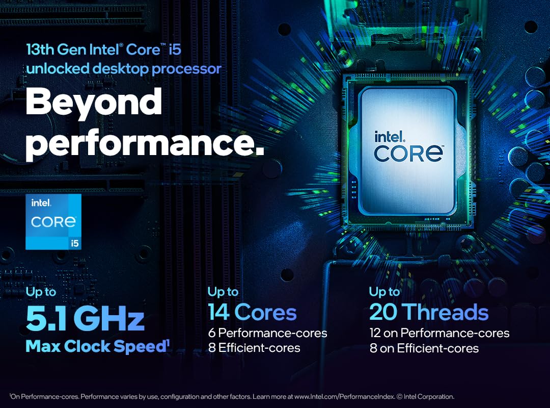 Intel Core I5 13600K Desktop Processor 14 Cores (6 P Cores + 8 E Cores) With Integrated Graphics   Unlocked