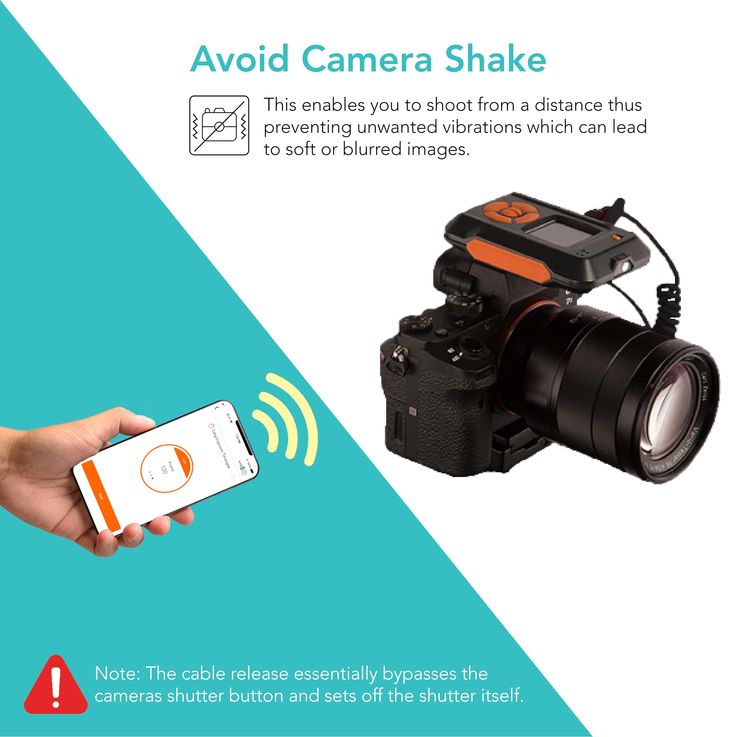 Foto&Tech 2.5Mm C1 Remote Control Shutter Release Cable Cord, Compatible With Miops Trigger And Canon Rebel T8I T7I T6I T6S T5 T