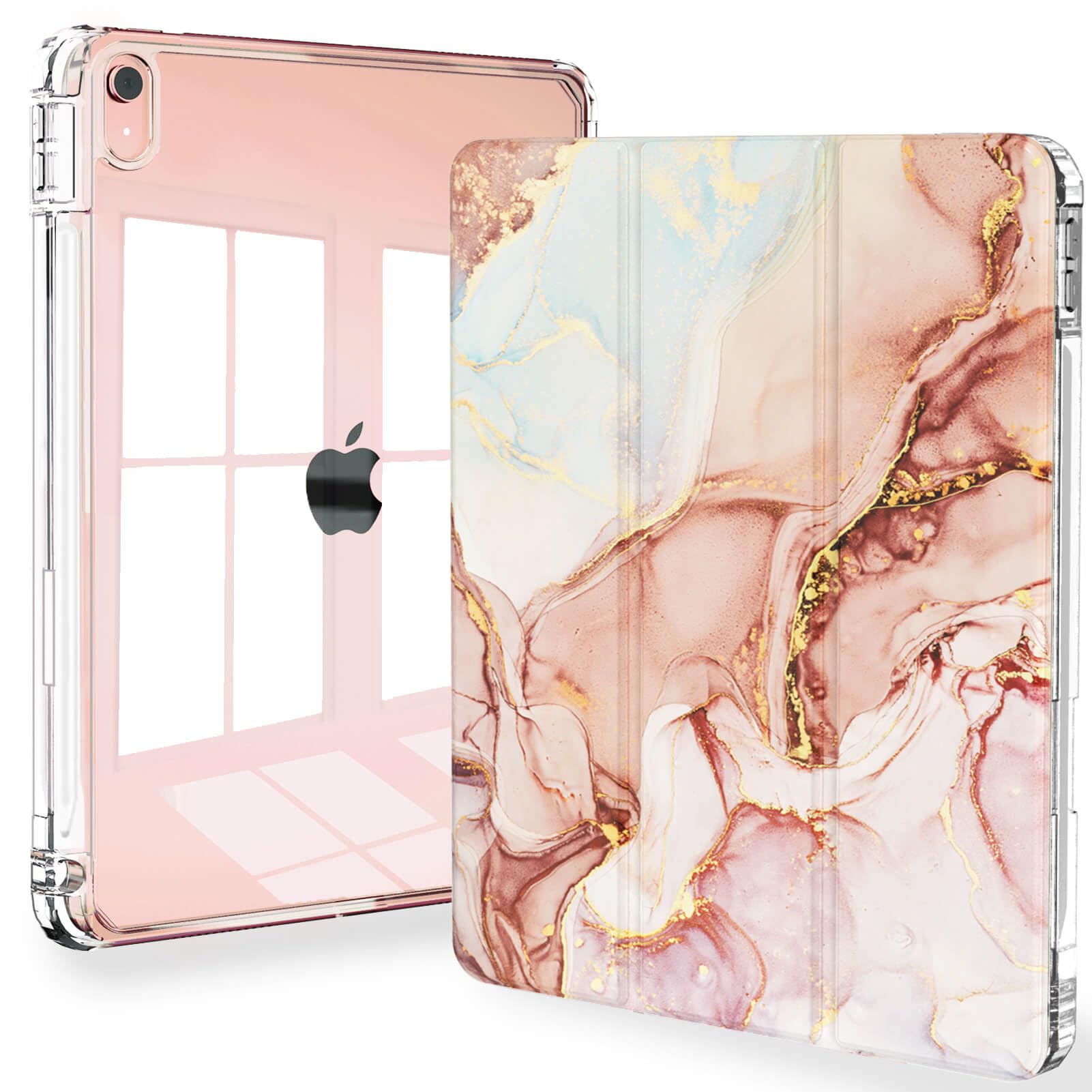 Feams Slim Case for iPad Air 11-inch M3 2025 / M2 2024, iPad Air 5th Generation 2022 / iPad Air 4th Generation 2020 10.9 Inch Ca