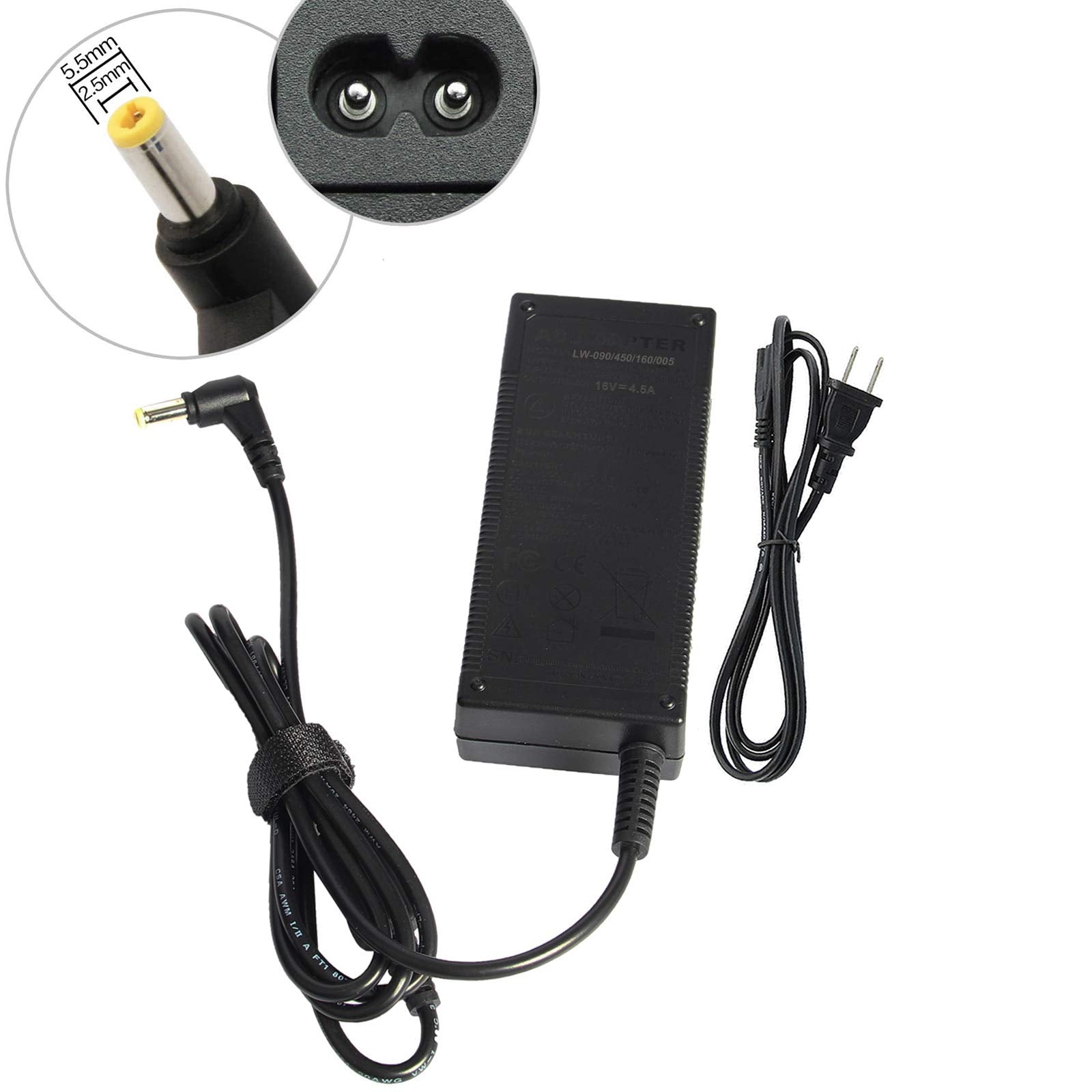 Ac Charger For Panasonic Toughbook Cf 52 Cf 53 Cf 53A Cf 54 Cf 74 Cf C1 Cf H1 Cf F9 Cf S10 Cf 19