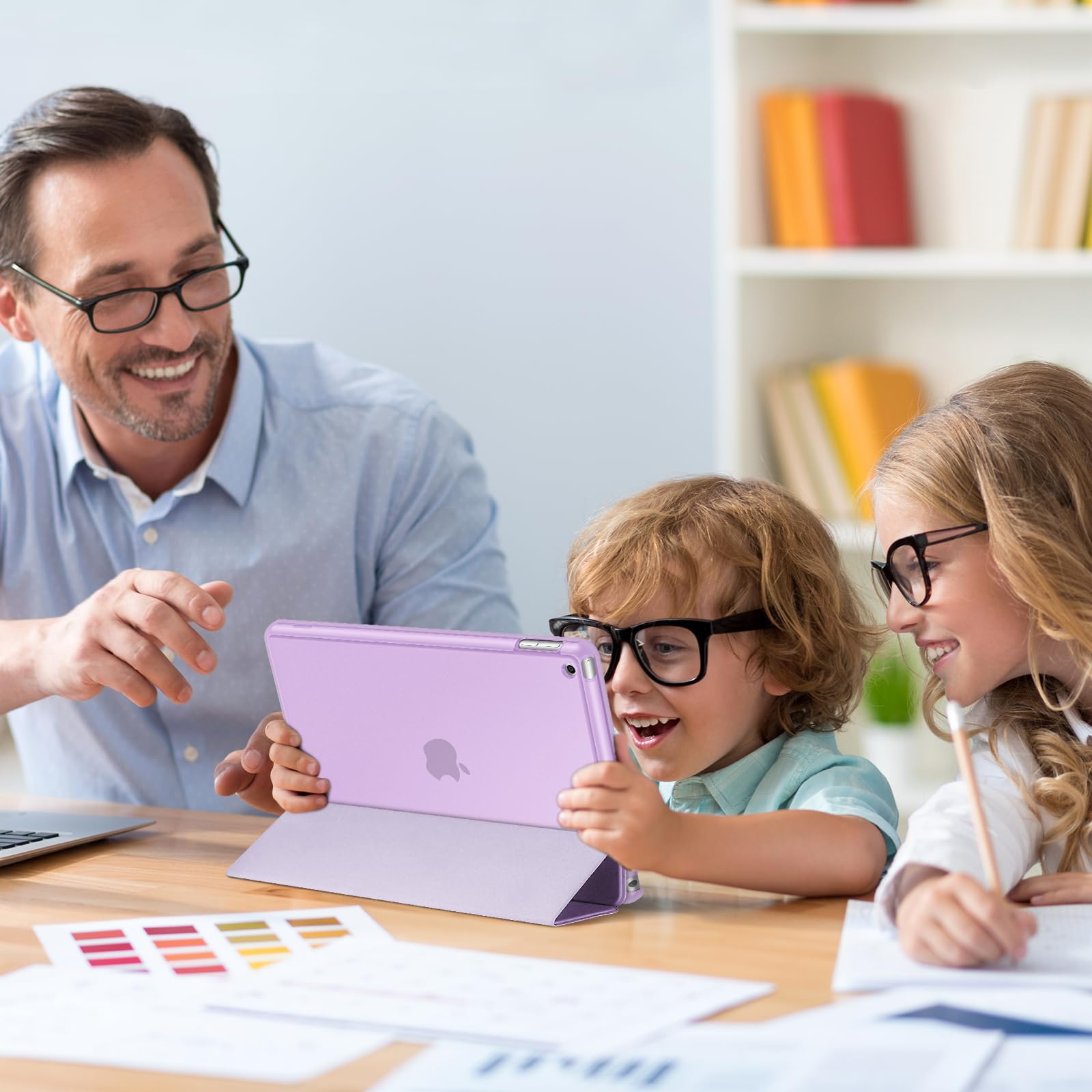 Procase For Ipad 9Th Generation 2021/ Ipad 8Th Generation 2020/ Ipad 7Th Generation 2019 Case, Ipad 10.2 Case Ipad Cover 9Th Generation  Violet