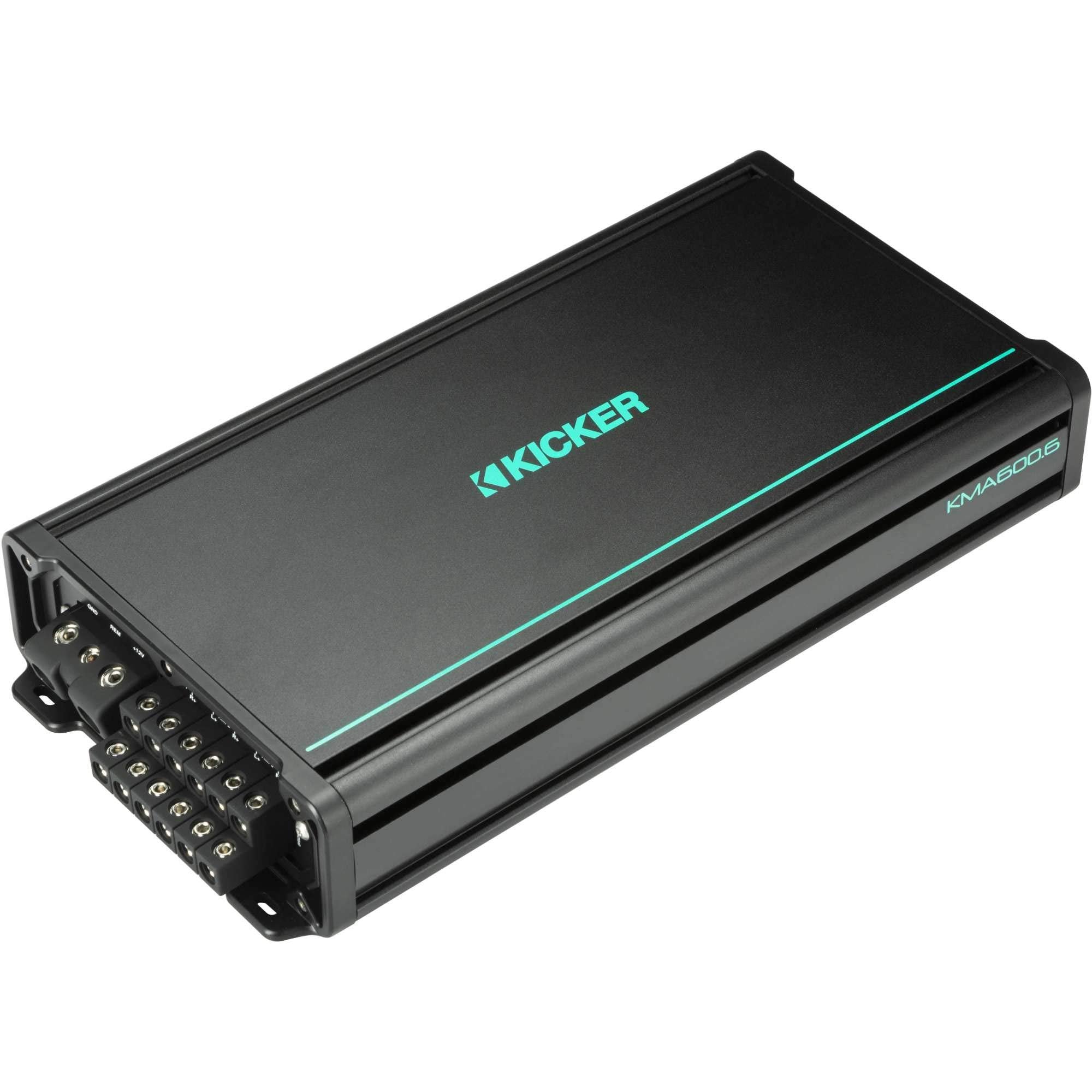 Kicker 48Kma6006 Kma600.6 6X100W 6 Ch Weather Resistant Full Range Amplifier