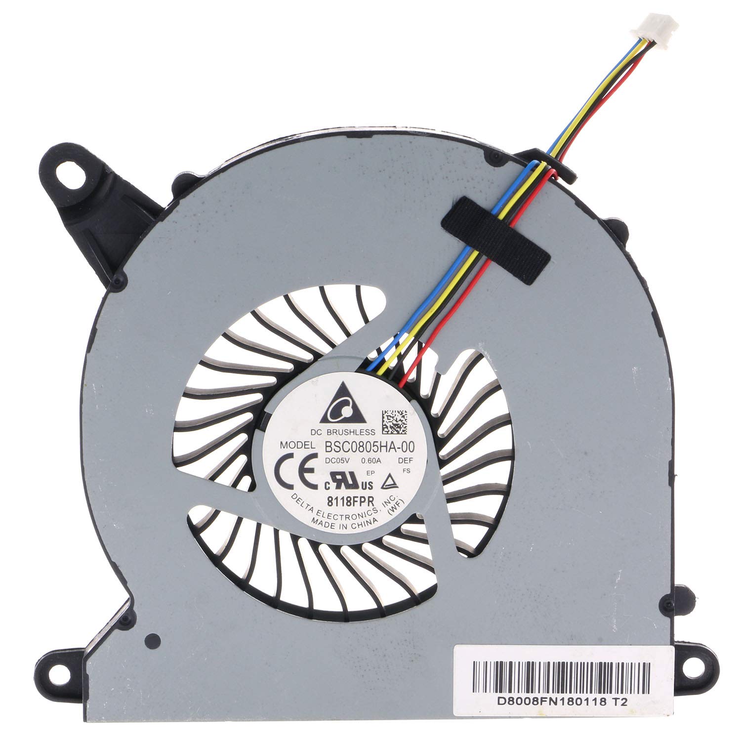 TRADOCK Replacement CPU Cooling Fan for Intel NUC8 NUC8i7BEH NUC8i3BEH NUC8i5BEH NUC8i5BEK NUC8i7BEK NUC8i3BEK BSC0805HA-00 DC05