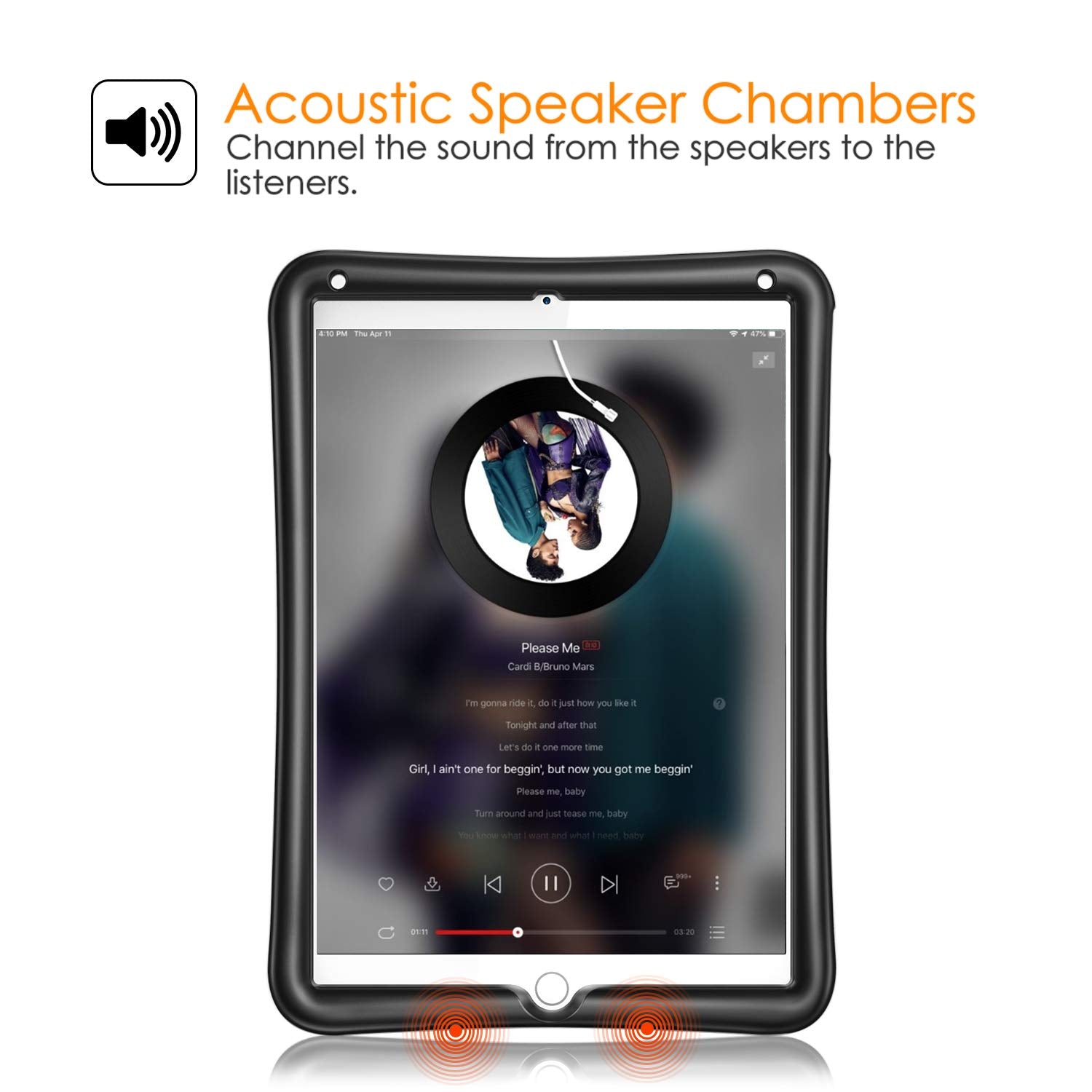 Fintie Case For Ipad 6Th Generation 2018 / Ipad 5Th Gen 2017/ Ipad Air 2 / Ipad Air - [Honey Comb Series] Lightweight Anti-Slip