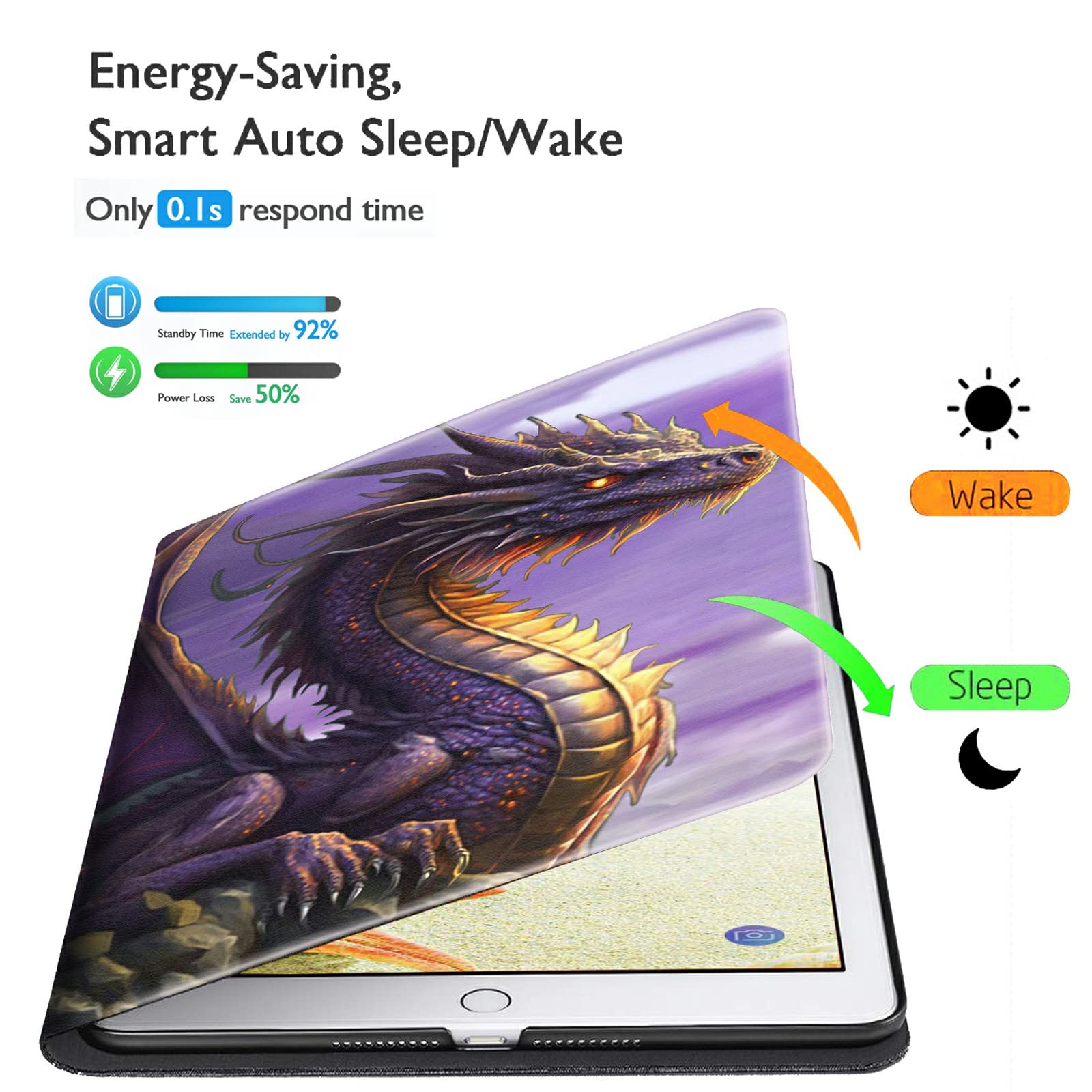 Bfserobj Case For 6.8'' Kindle Paperwhite 11Th Generation 2021 And Kindle Paperwhite Signature Edition Lightweight Smart Case Ad