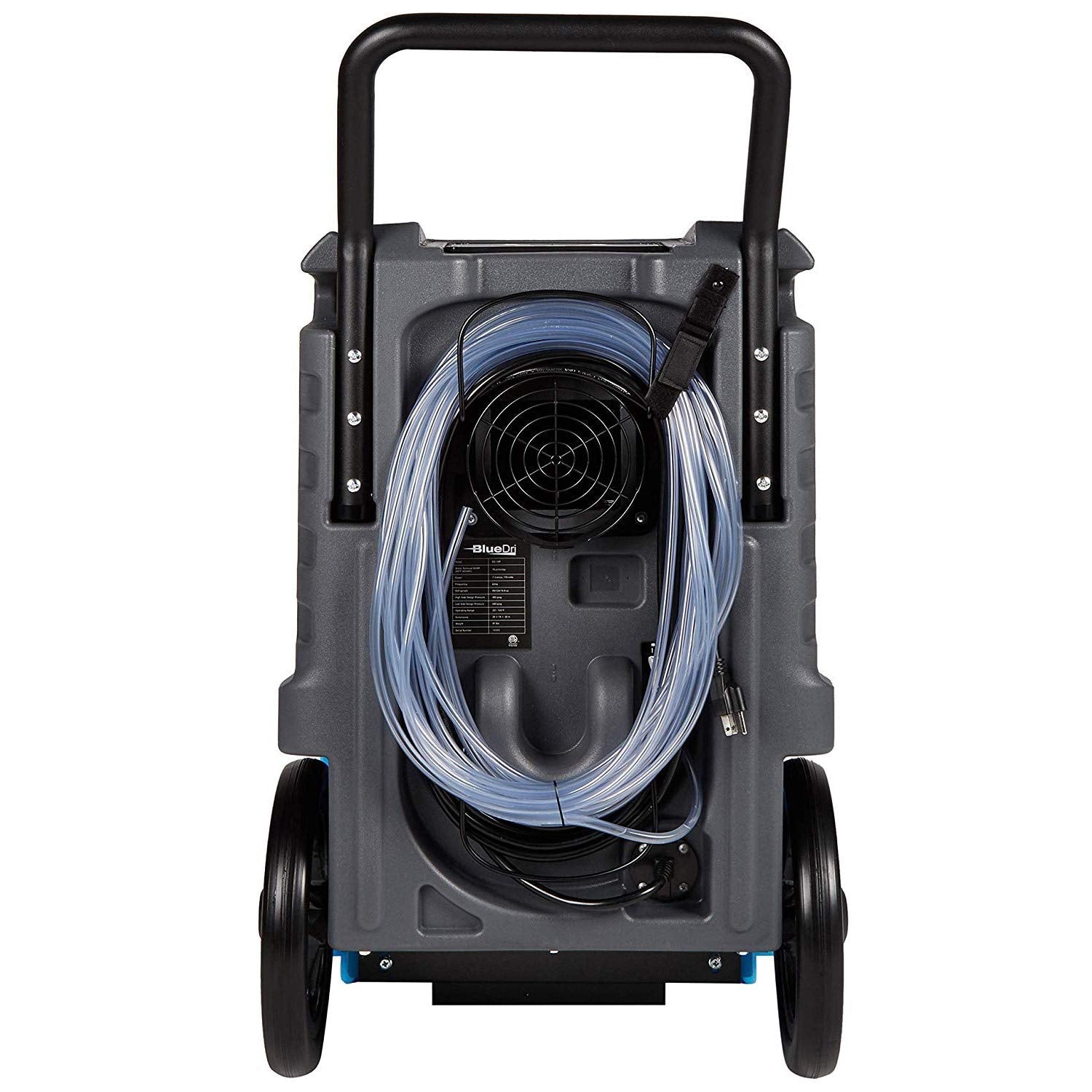 Bluedri Bd 76 Commercial Dehumidifier For Home, Basements, Garages, And Job Sites. Industrial Water Damage Equipment   Pack Of 1