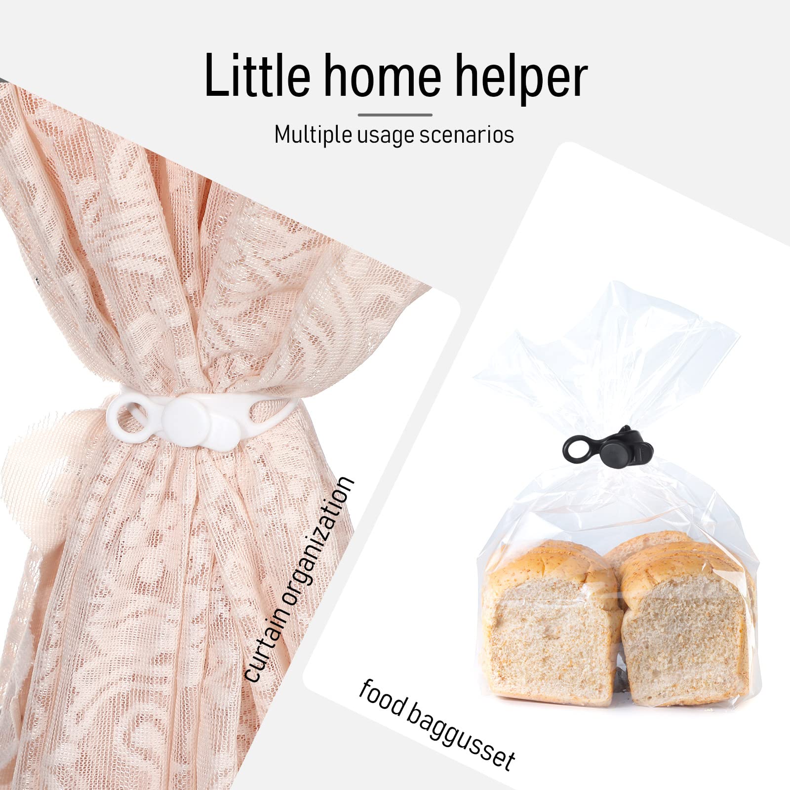 40 Pcs Silicone Cable Ties Reusable Holder Strap Cord Ties Adjustable Cable Straps Multipurpose Charging Cable Organizer For Fas