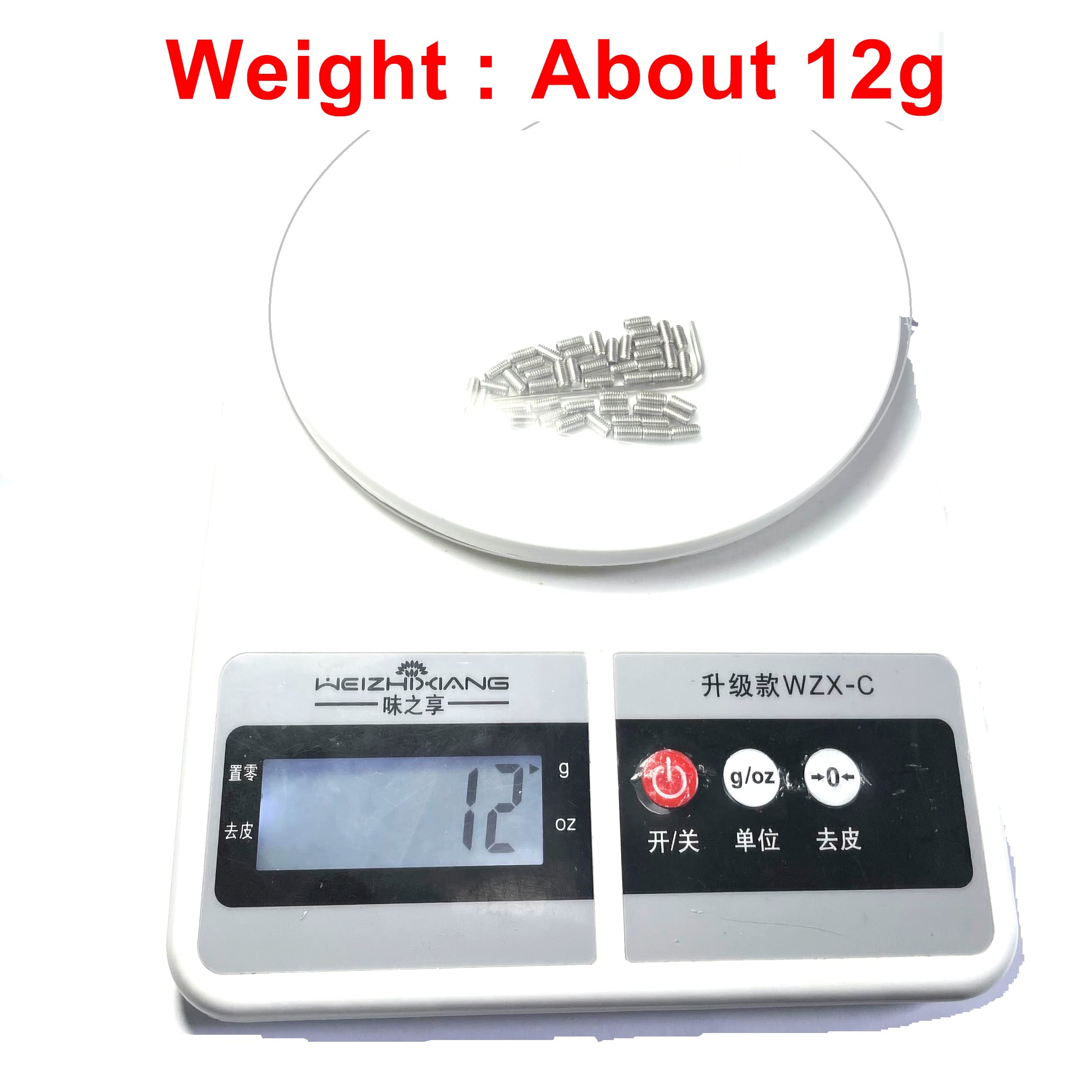 Zdingtech 50Pcs M3 X 6Mm 304 Stainless Steel Guitar Bridge Saddle Height Adjustment Screws For Fender Stratocaster Telecaster Wi