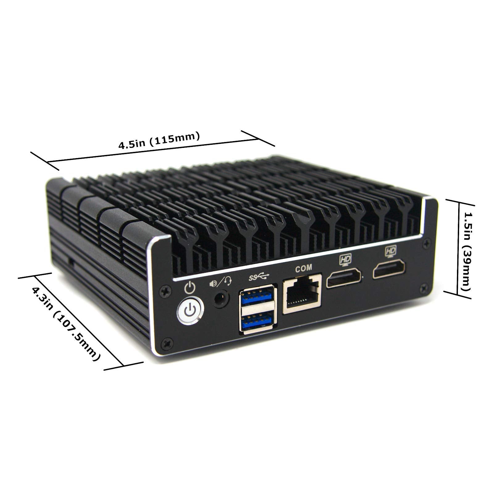 Protectli Vault Fw4B   4 Port, Firewall Micro Appliance/Mini Pc   Intel Quad Core, Aes Ni, 4Gb Ram, 32Gb Msata Ssd