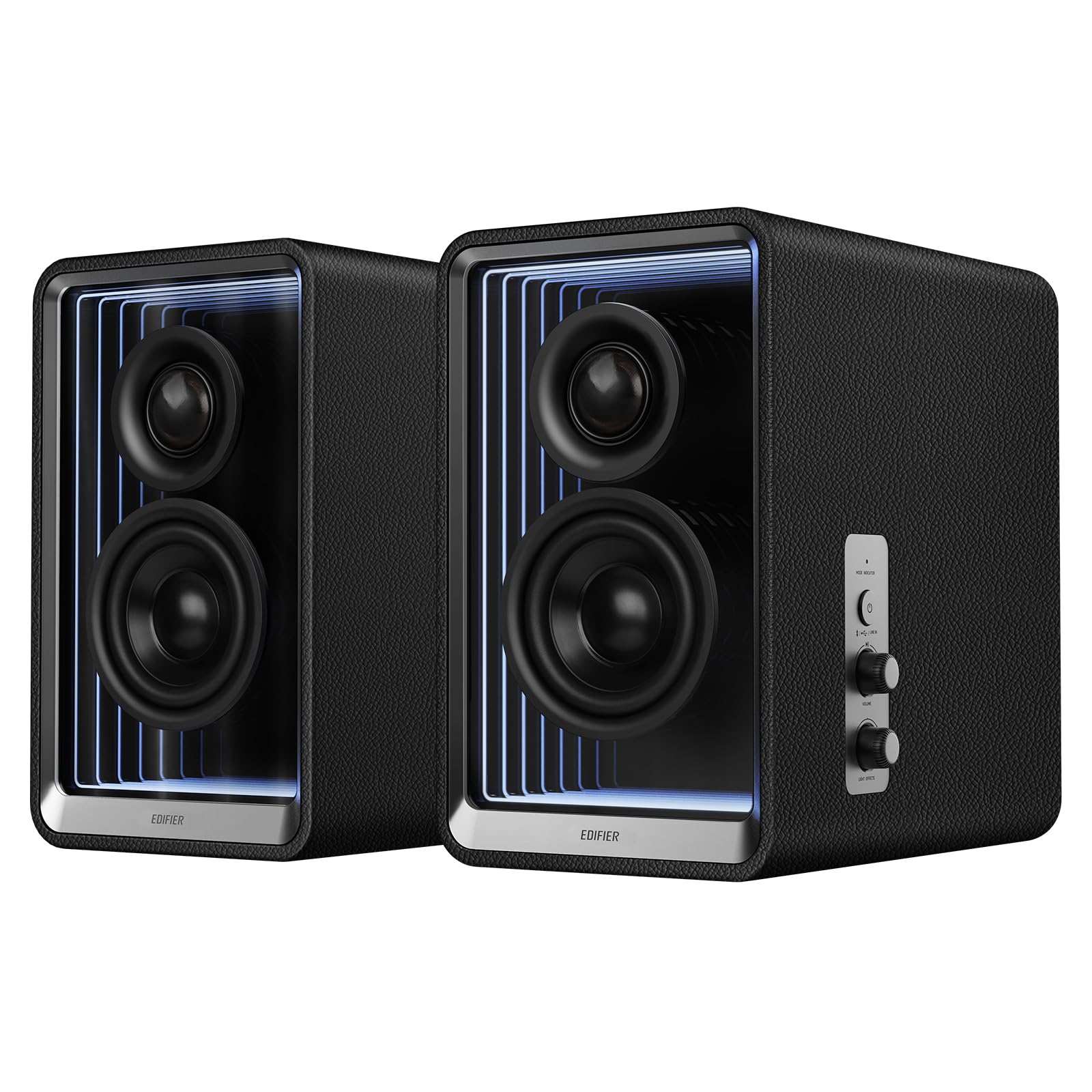 Edifier QR65 Active Monitor Speakers with 65W GaN Fast Charger Function, 70W RMS Bluetooth Computer Speaker with Hi-Res 24bit Wi