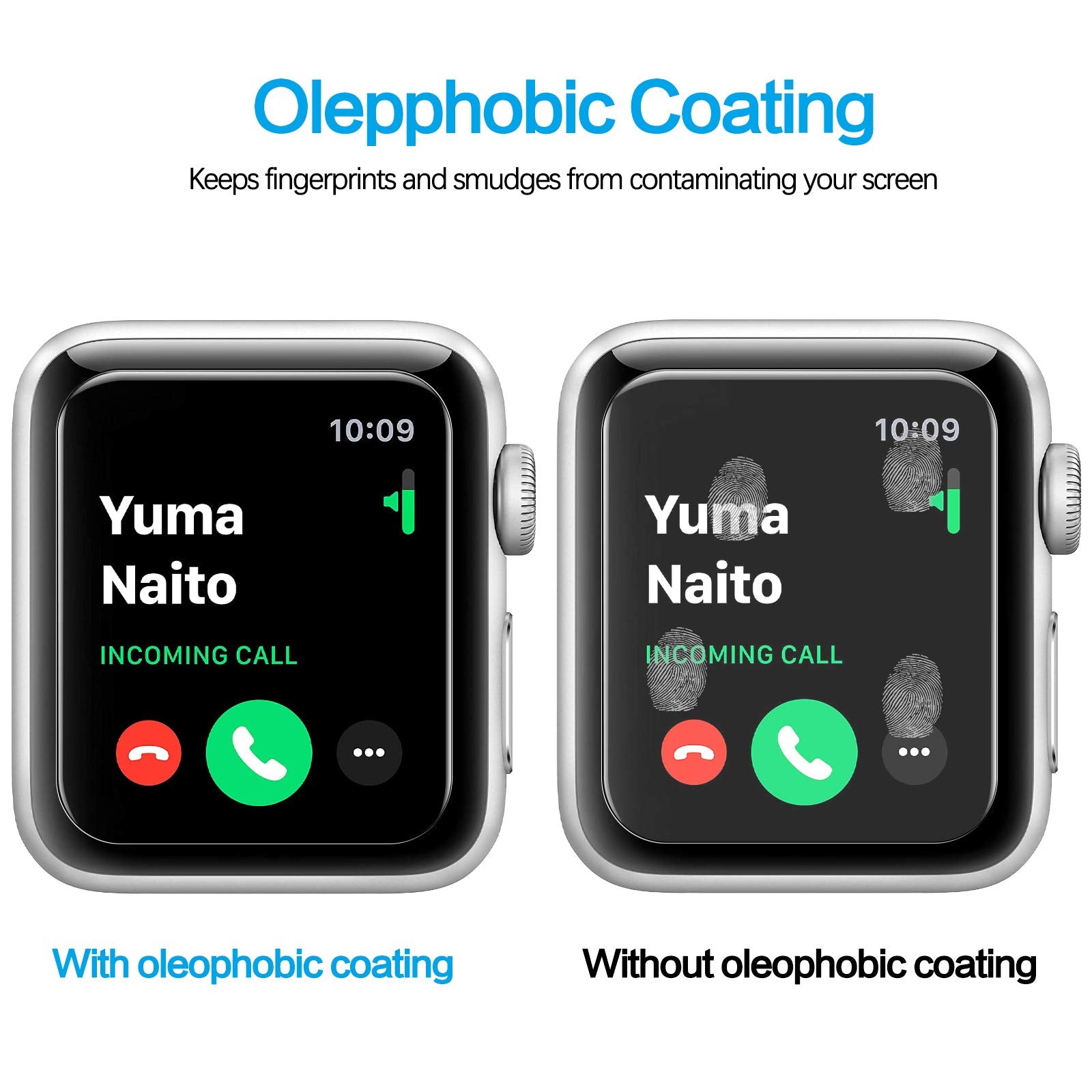 Tourist [3 Pack] Tempered Glass Screen Protector Compatible For Apple Watch 38Mm Series 3 / 2 / 1, 9H Hardness, Anti Scratch, Anti Fingerprint, Anti Bubble Easy Installation With Lifetime Replacements