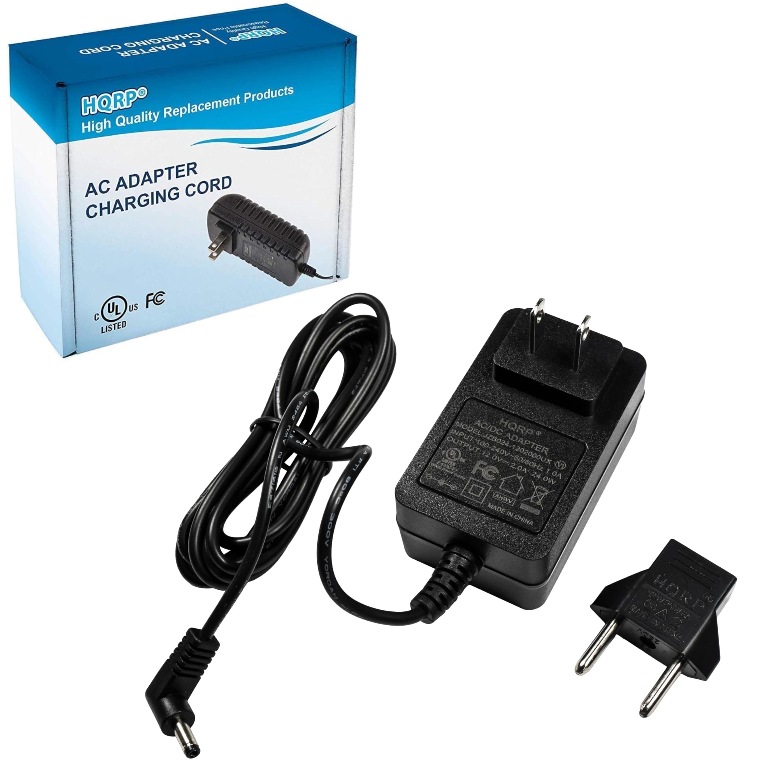 Hqrp 12V Ac Adapter Compatible With Aruba Ap 105 Ap 114 Ap 115 Ap 103 Ap 200 Ap 220 Ap 210 Ap 215 Access Point Power Supply Adaptor Emsa120150 P13P Sz C10 Sys1357 1812 Etsa120150U P13P Sz C1