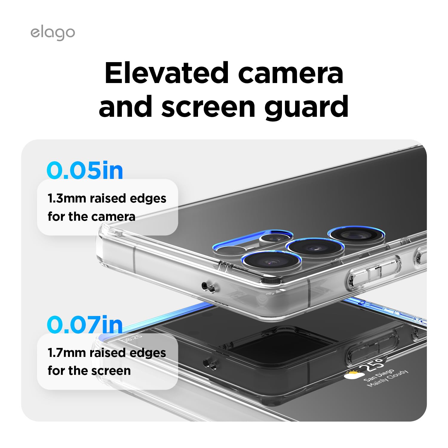 Elago Hybrid Case Designed For Samsung Galaxy S25 Ultra Case 6.8 Inch - Protective Cover With Pc/Tpu Technology, Precise Camera