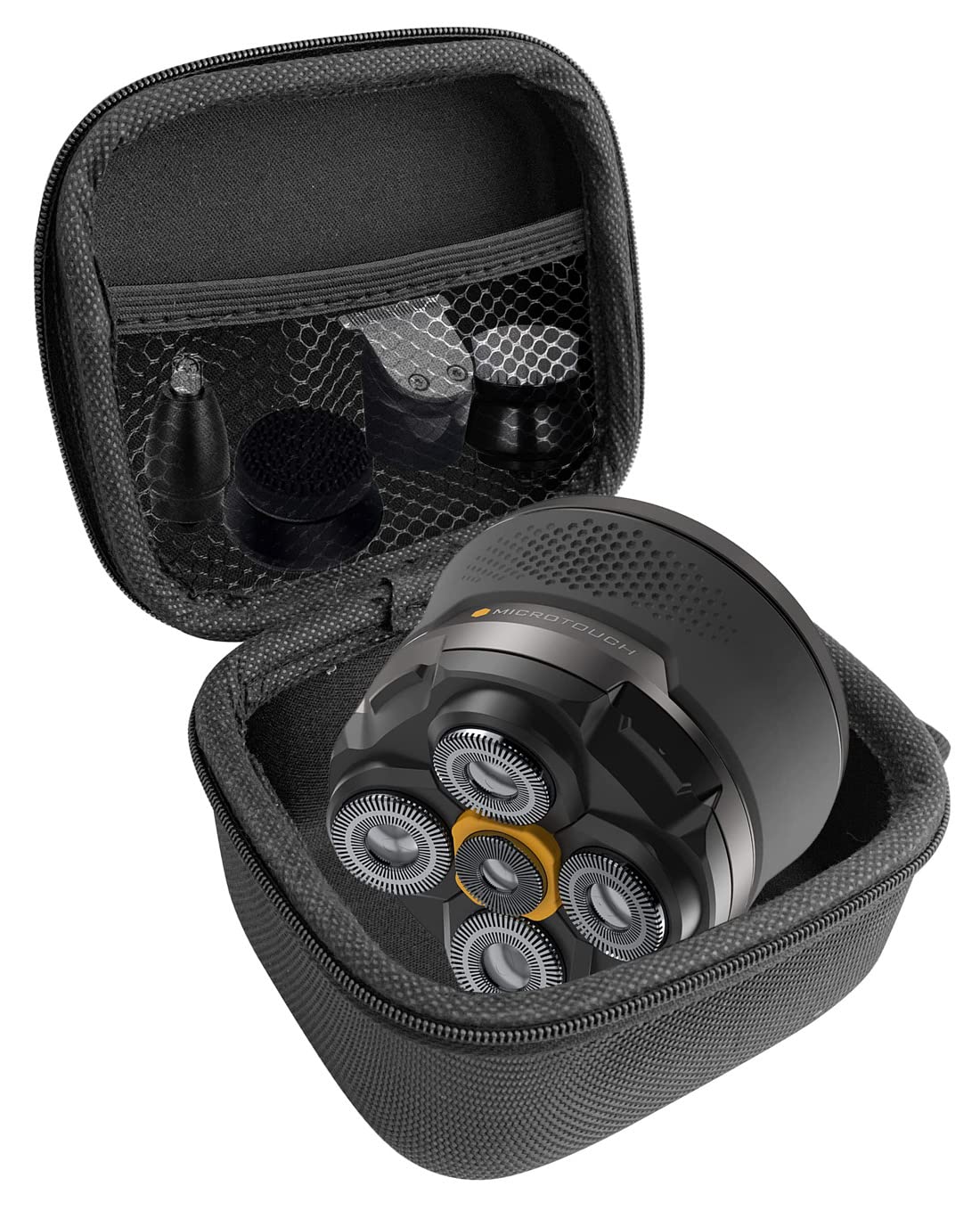 Fitsand Hard Case Compatible For Microtouch Titanium Electric Head Shaver