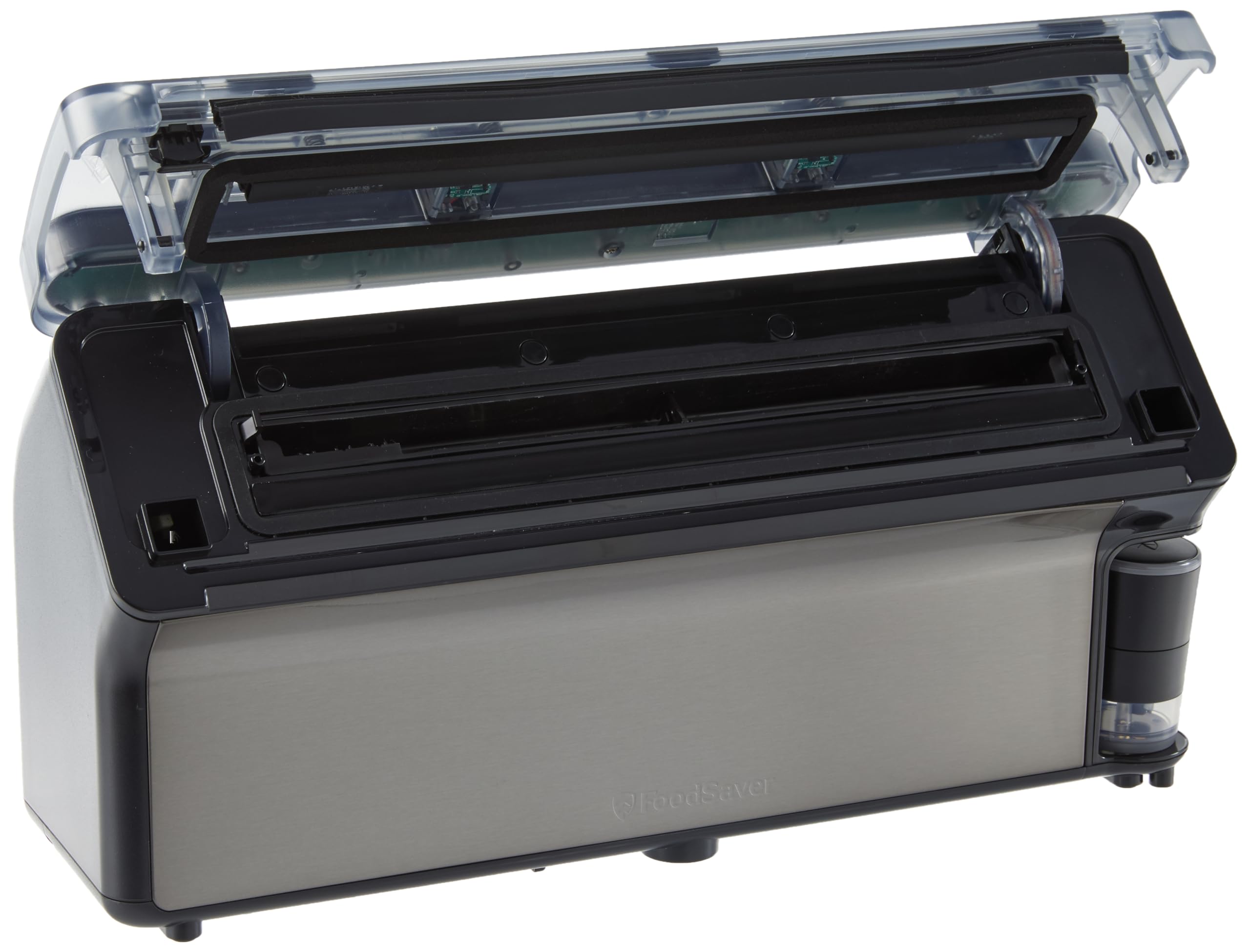 Foodsaver Elite All In One Liquid+ Vacuum Sealer With Bags, Rolls, And Accessories, Dark Stainless Steel