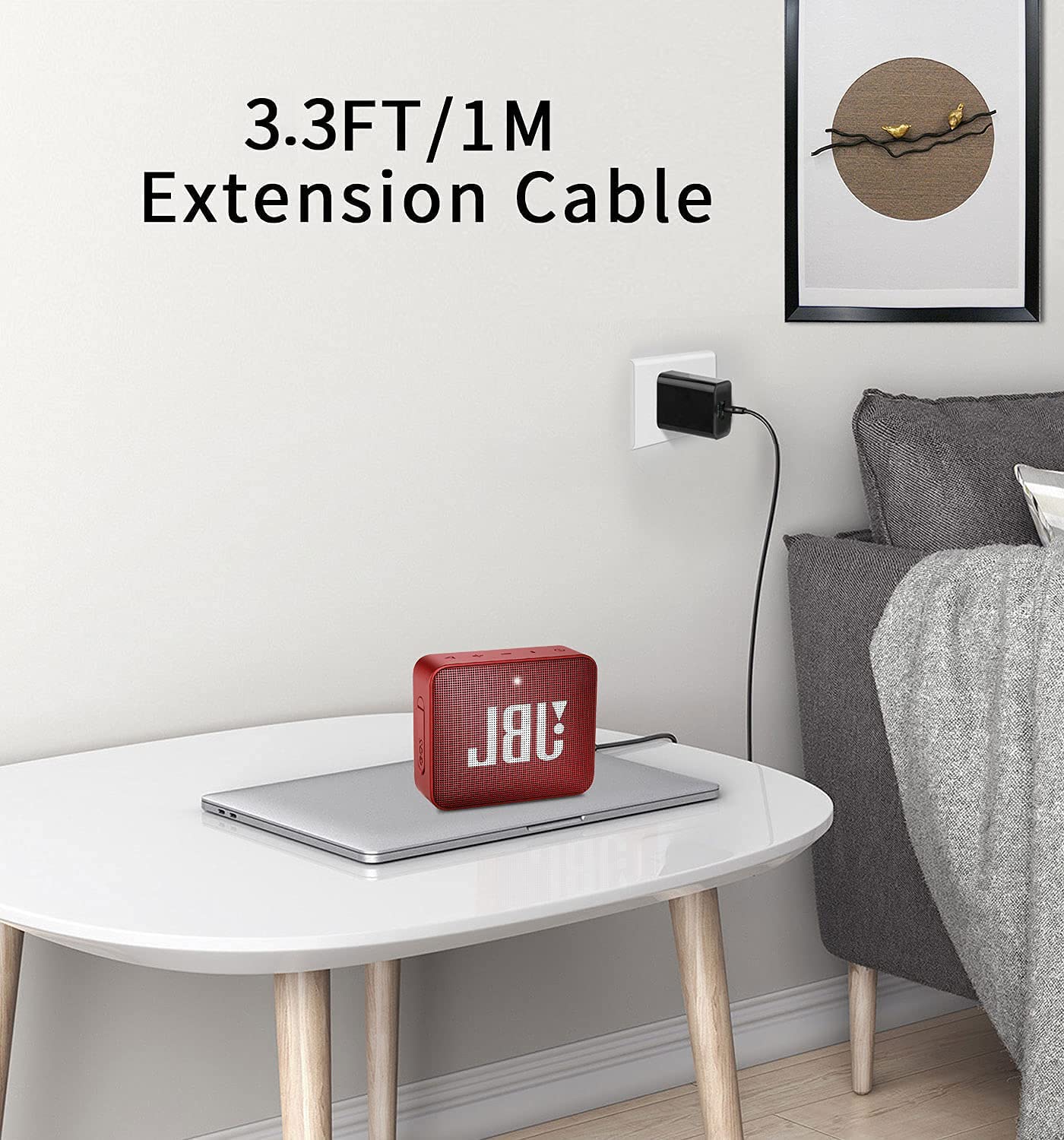 Usb Power Charger Charging Cable Cord Compatible With For Jbl Charge 4, Charge 5, Jbl Flip 5, Jbl Pulse 4 Clip4, Jrpop, Enduranc
