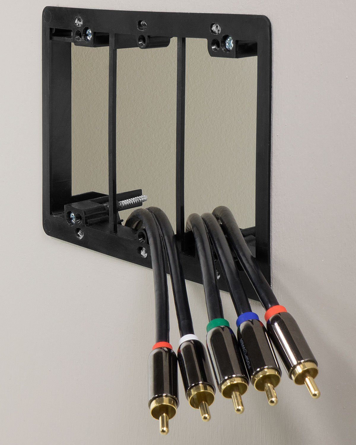 Fosmon Low Voltage Mounting Bracket (3 Gang), Fosmon Low Voltage Mounting Bracket (Mounting Screws Included) For Telephone Wires