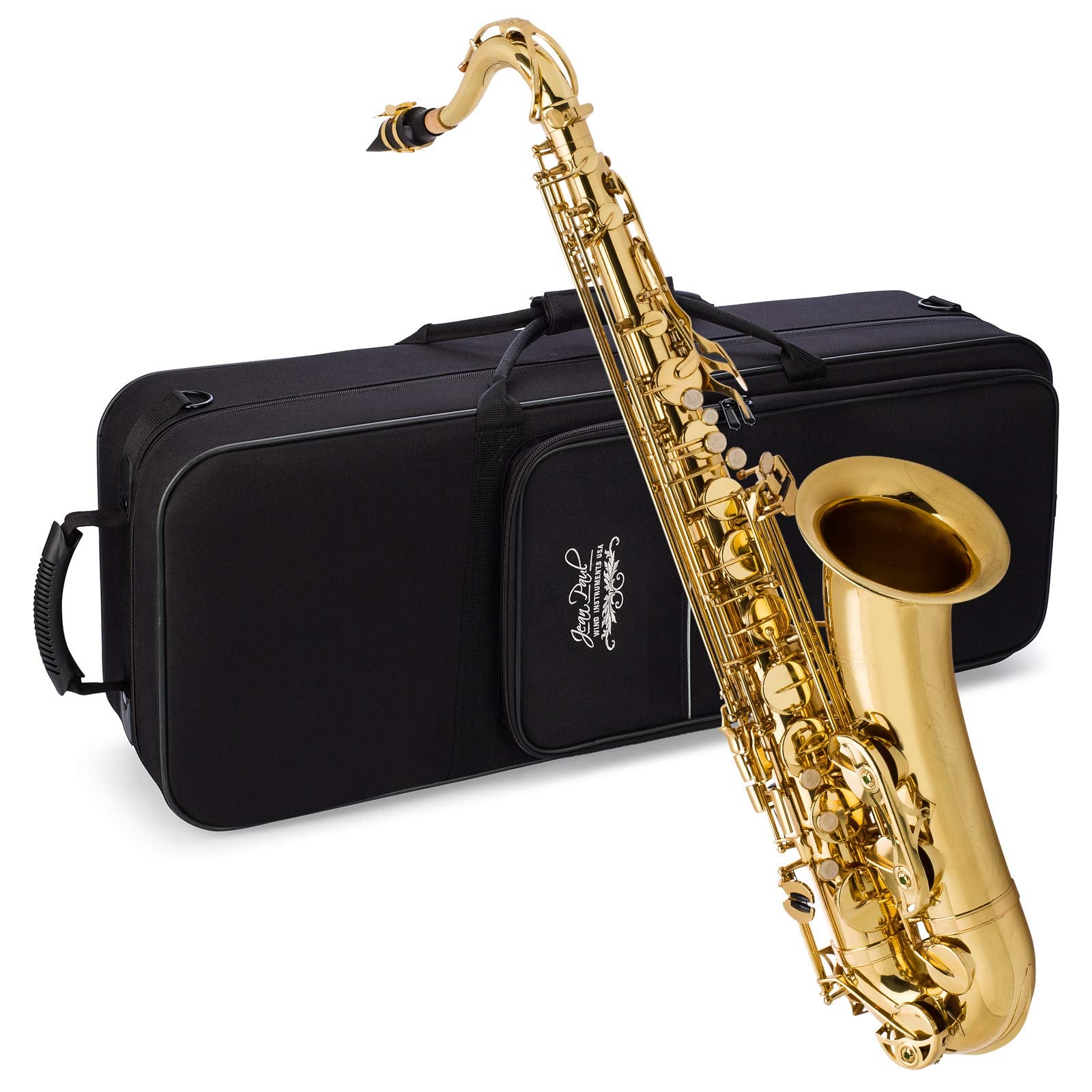 Jean Paul Student Tenor Saxophone Ts 400   Golden Brass Lacquered