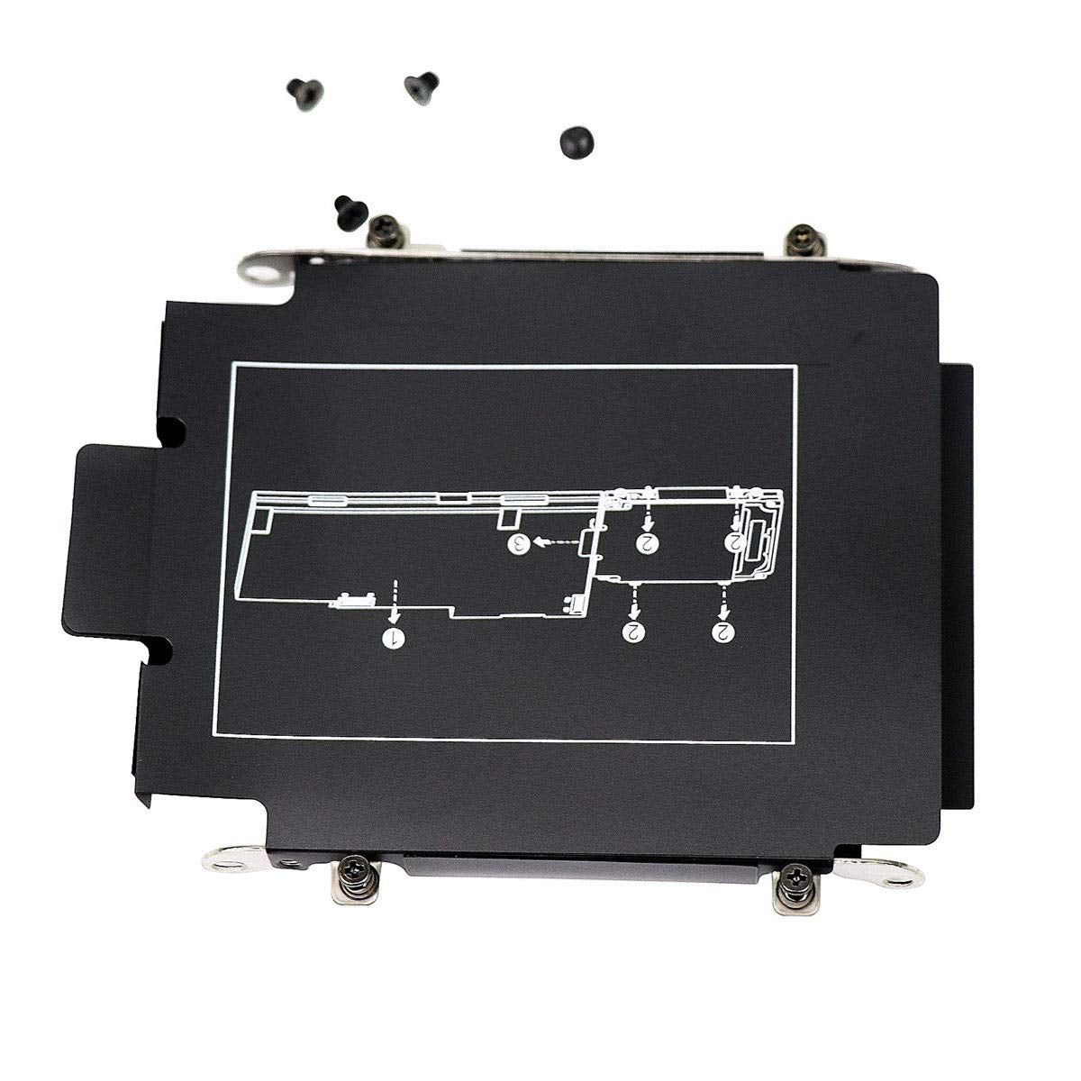 2.5'' 7Mm Sata Hard Drive Caddy Ssd Hdd Bracket W/Screw For Hp Elitebook 840 850 755 750 745 740 G1 G2 Zbook 14 G1 G2 Zbook 15U