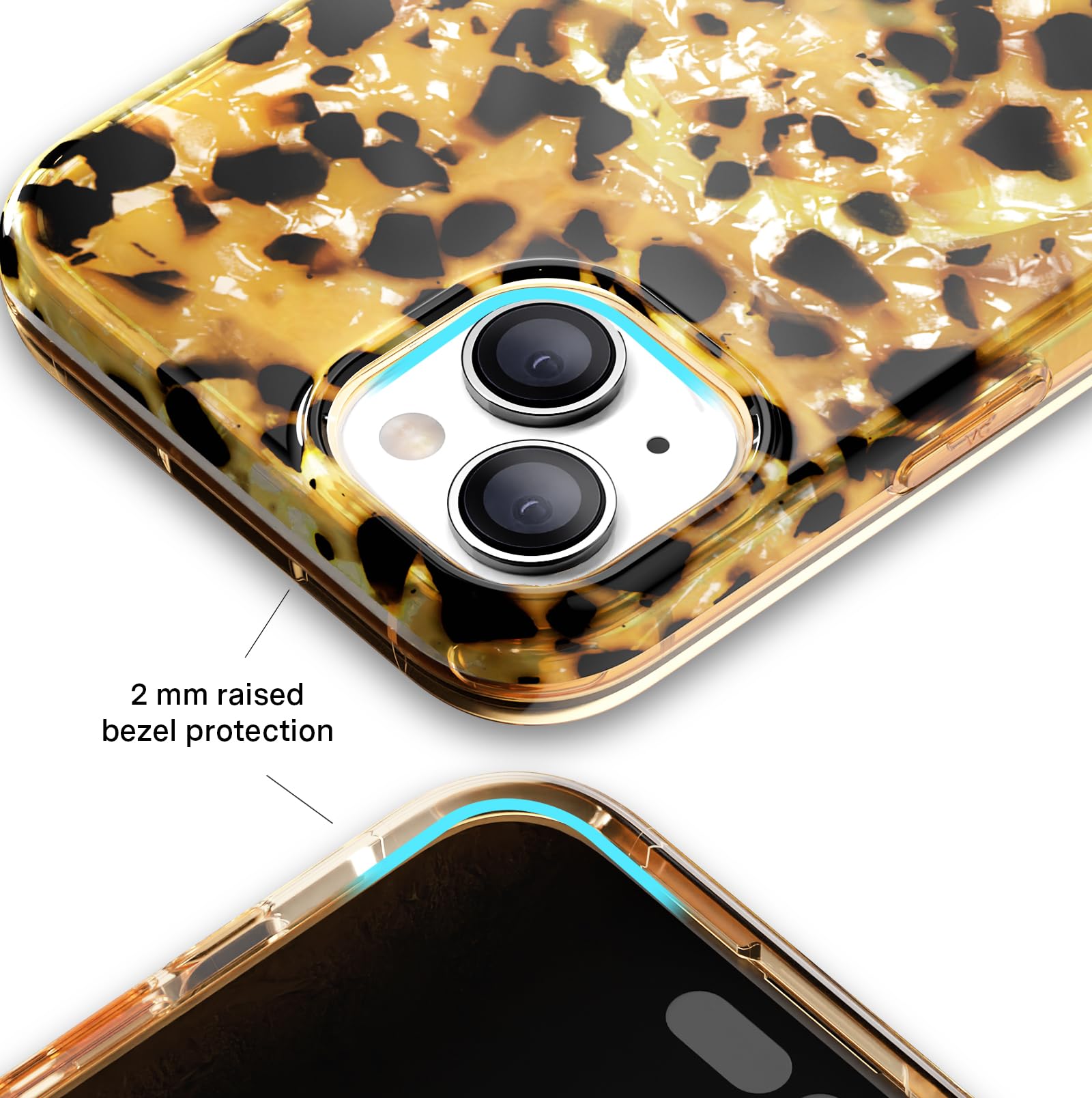 Velvet Caviar Tortoise Shell Phone Case For Iphone 15   Compatible With Magsafe   Luxury Designer Cases [8Ft Drop Tested]   Blon