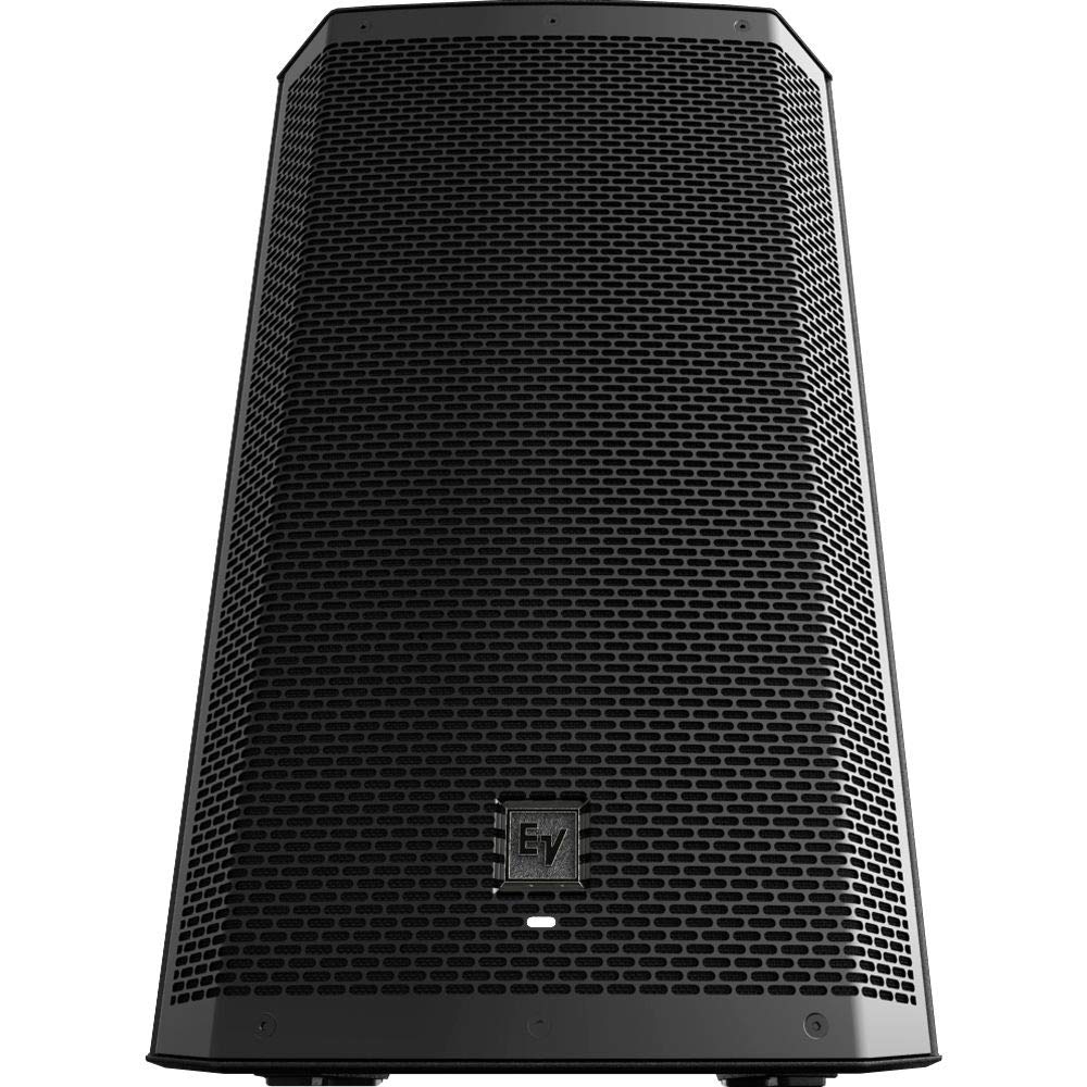 Electro Voice Zlx 12Bt 12' 2 Way 1000W Bluetooth Powered Loudspeaker (Pair) With 2X Steel Speaker Stand, Stand Bag 51'& 2X Xlr Cable Bundle