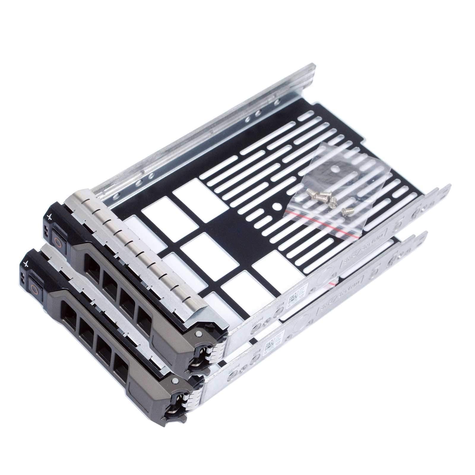 Pack 2, Hard Drive Tray Caddy F238F 0F238F For Dell Poweredge Series 11/12/13 Generation Models 3.5' Sas/Sata R430, R530, R730, T430, T630, R420, R520, R720, T420, T620, R410, R510, R710, T410, T610