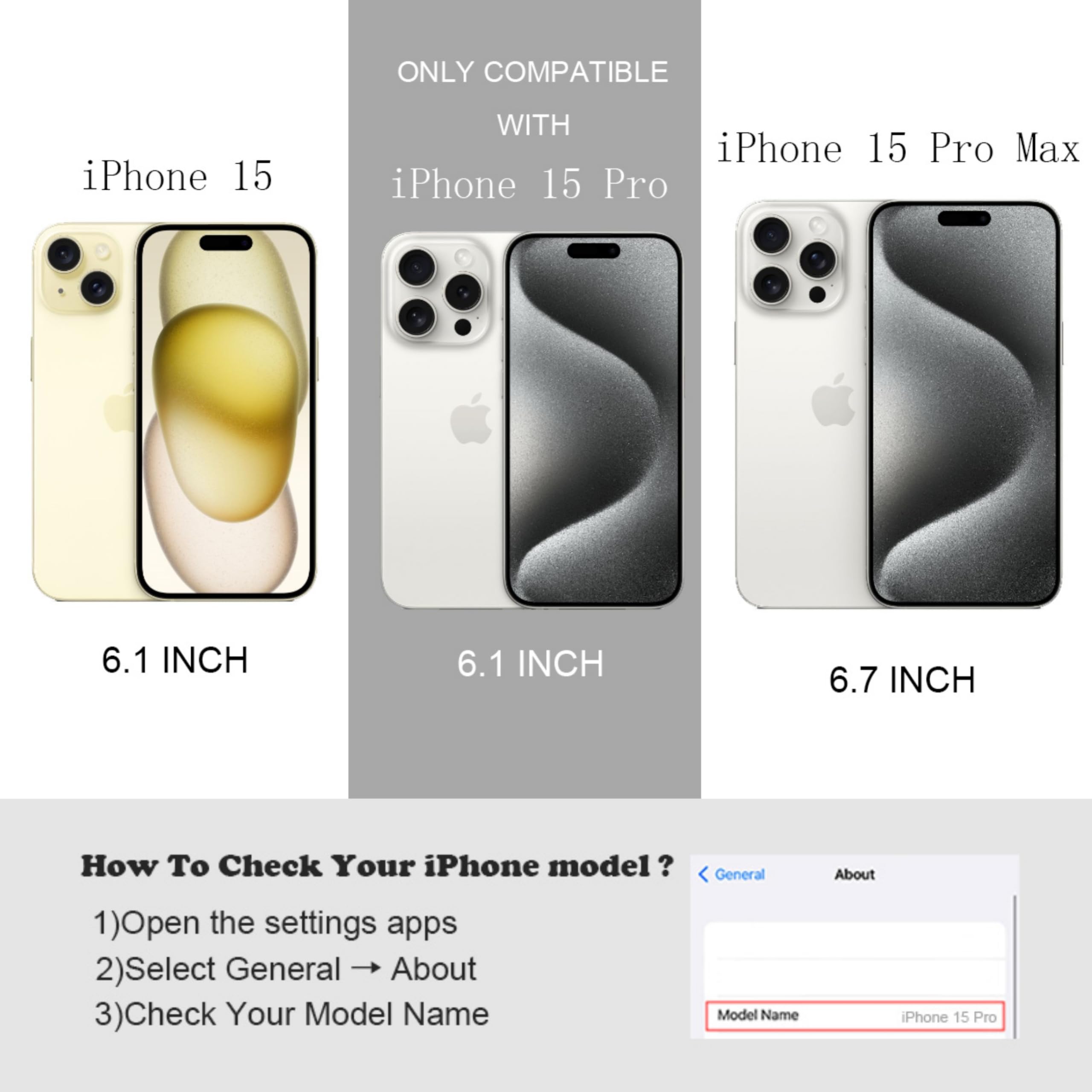 Fabspark Case For Iphone 15 Pro,Cute 3D Solid Color Meteorite Bubble Water Ripple Curly Wavy Frame Case,Soft Tpu Shockproof Case