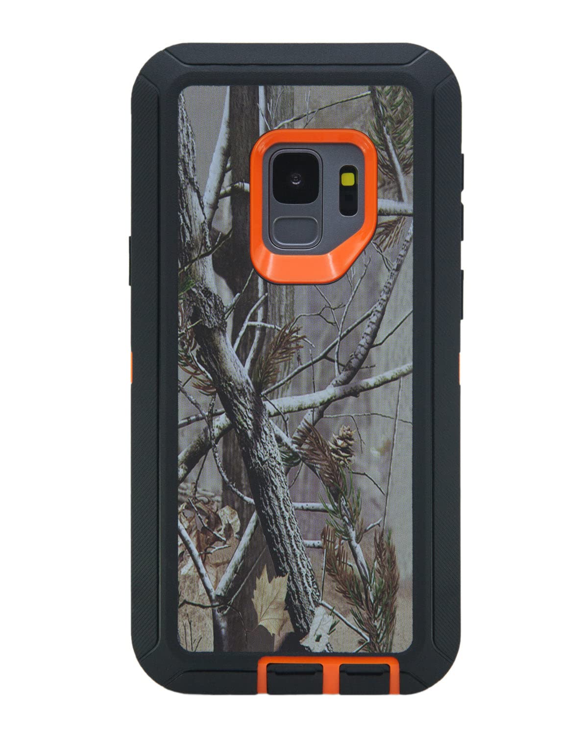 Wallskin Case For Galaxy S9 (5.8) Heavy Duty Full Body Military Grade Drop Protection Carrying Cover Holder | Holster For Men Be