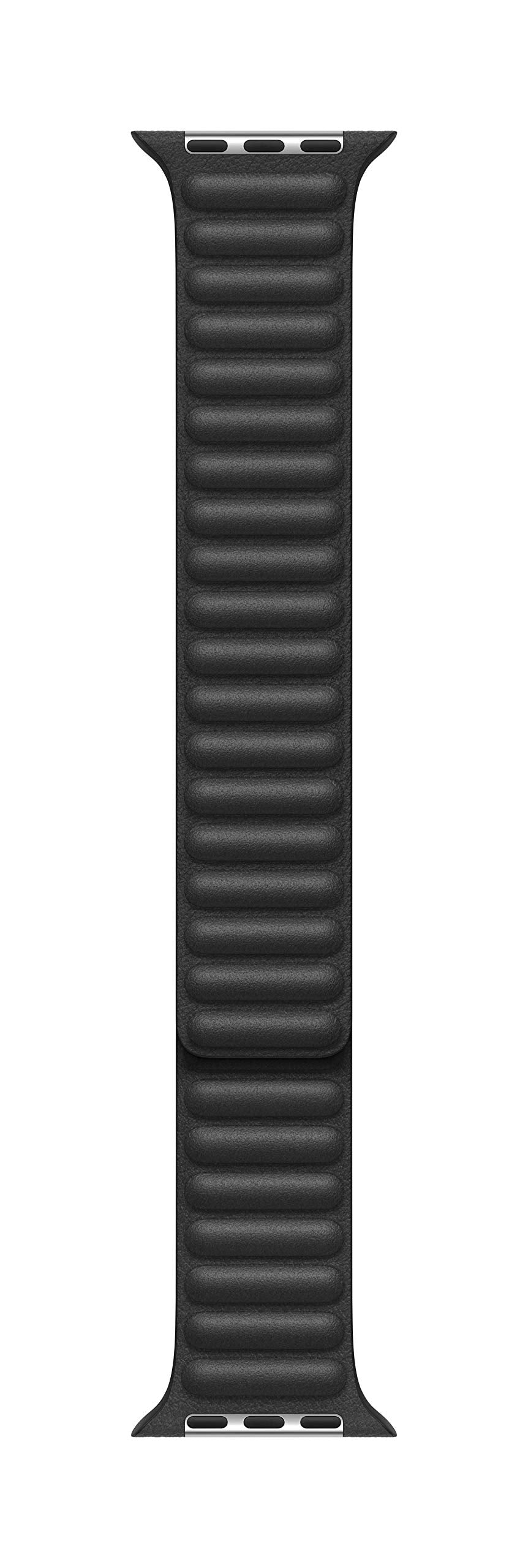 Apple Watch Band - Leather Link (40mm) - Black - Medium/Large