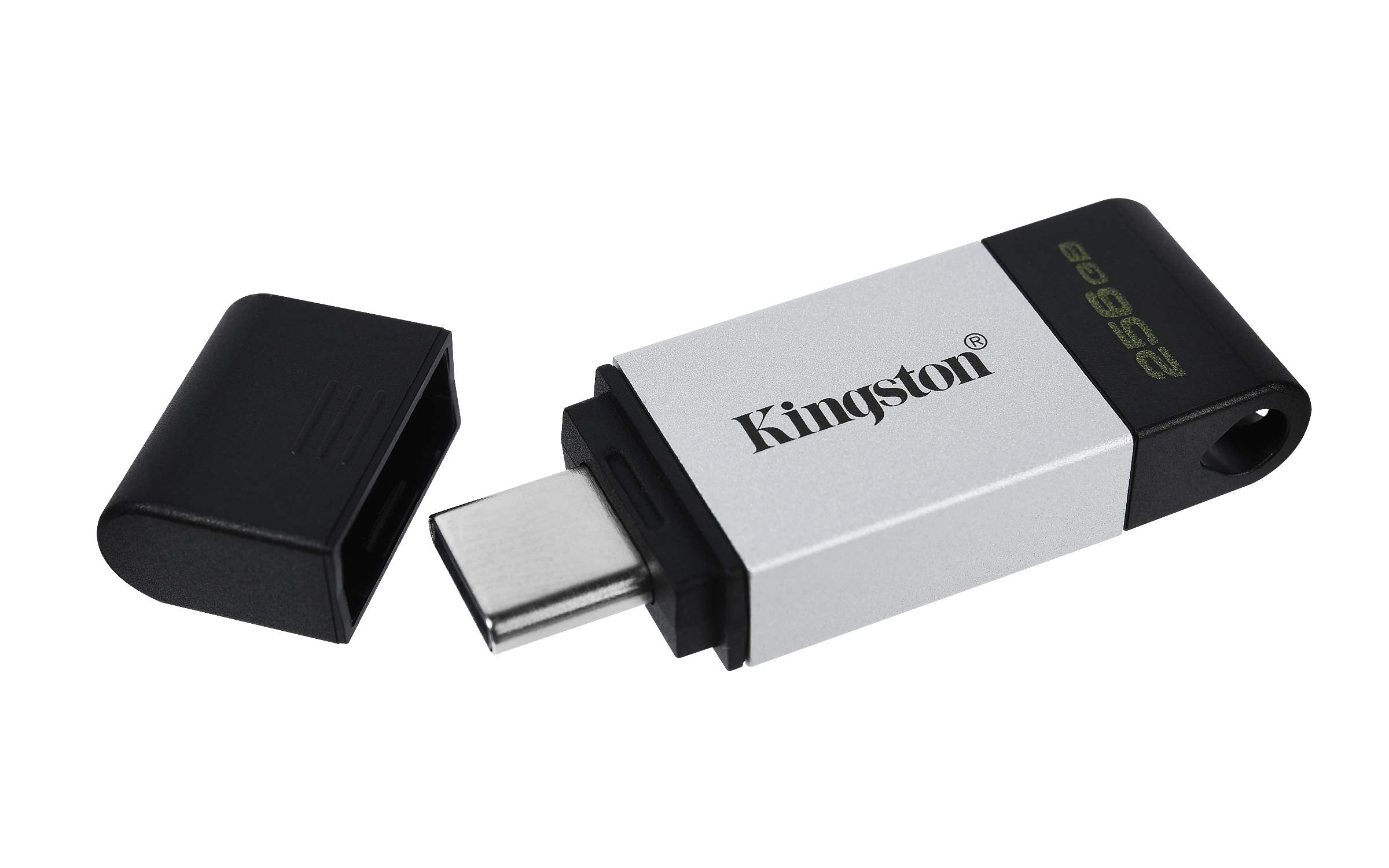 Kingston Datatraveler 80 256Gb Usb Type-C Flash Drive (Dt80/256Gb), Metal