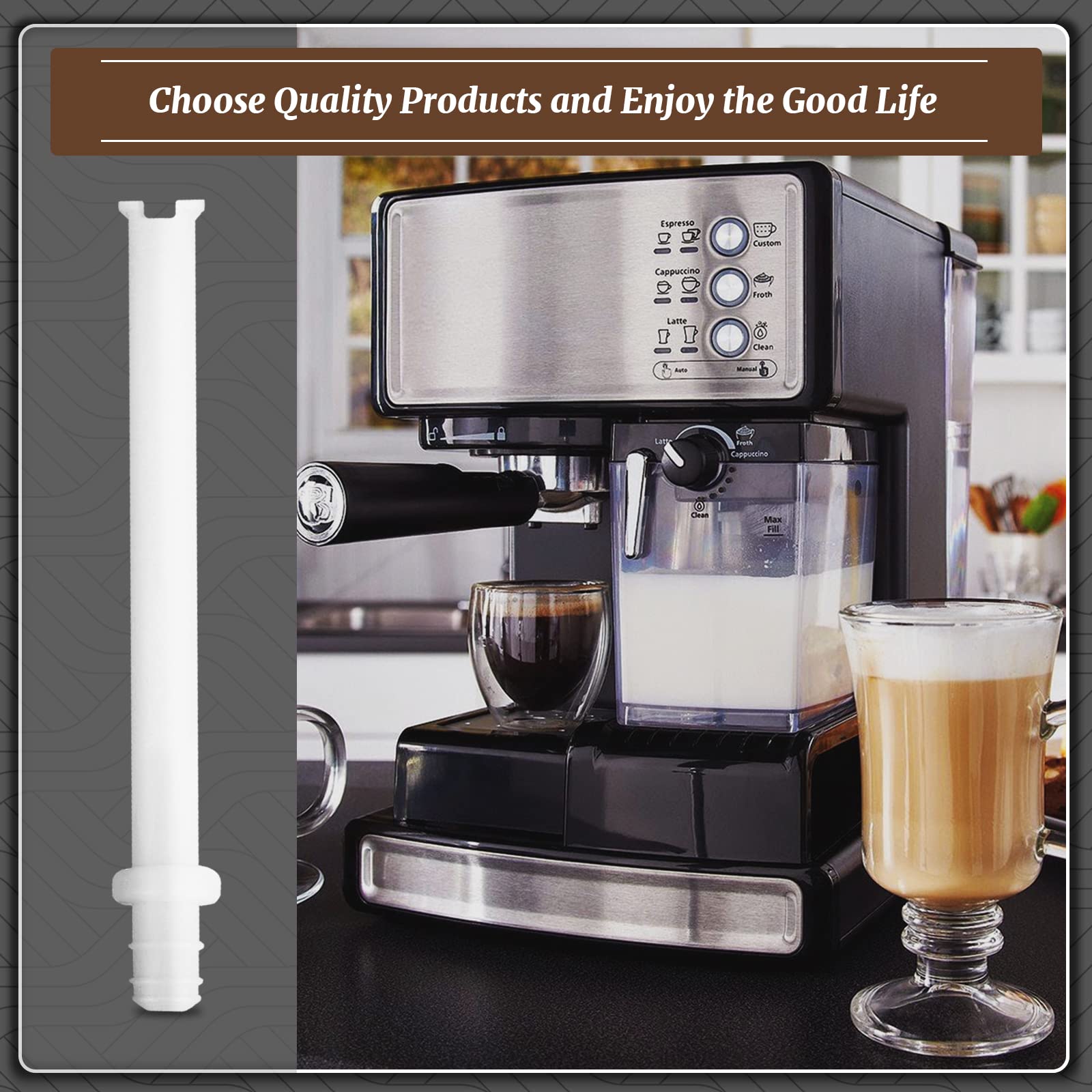 162416 000 000 Silicone Tube Replacement For Mr Coffee Silicon Tube Bvmc Ecmp1000 Espresso Maker