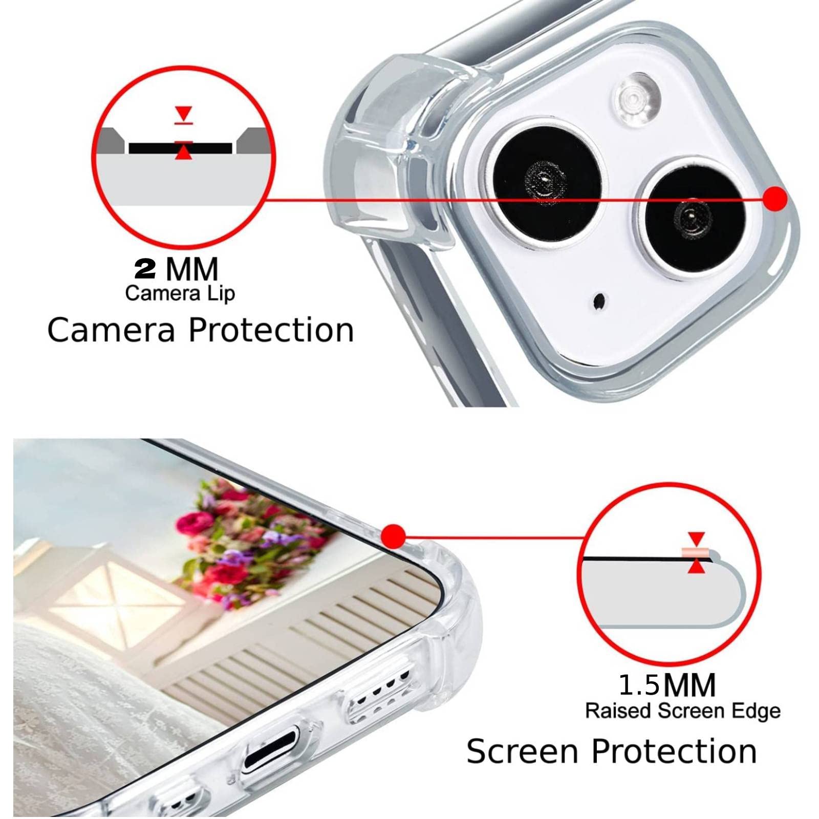 Black Horse Phone Case Compatible With Iphone 15, Cool Exquisite Horse Case For Iphone 15, Unique Trendy Tpu Bumper Protective C