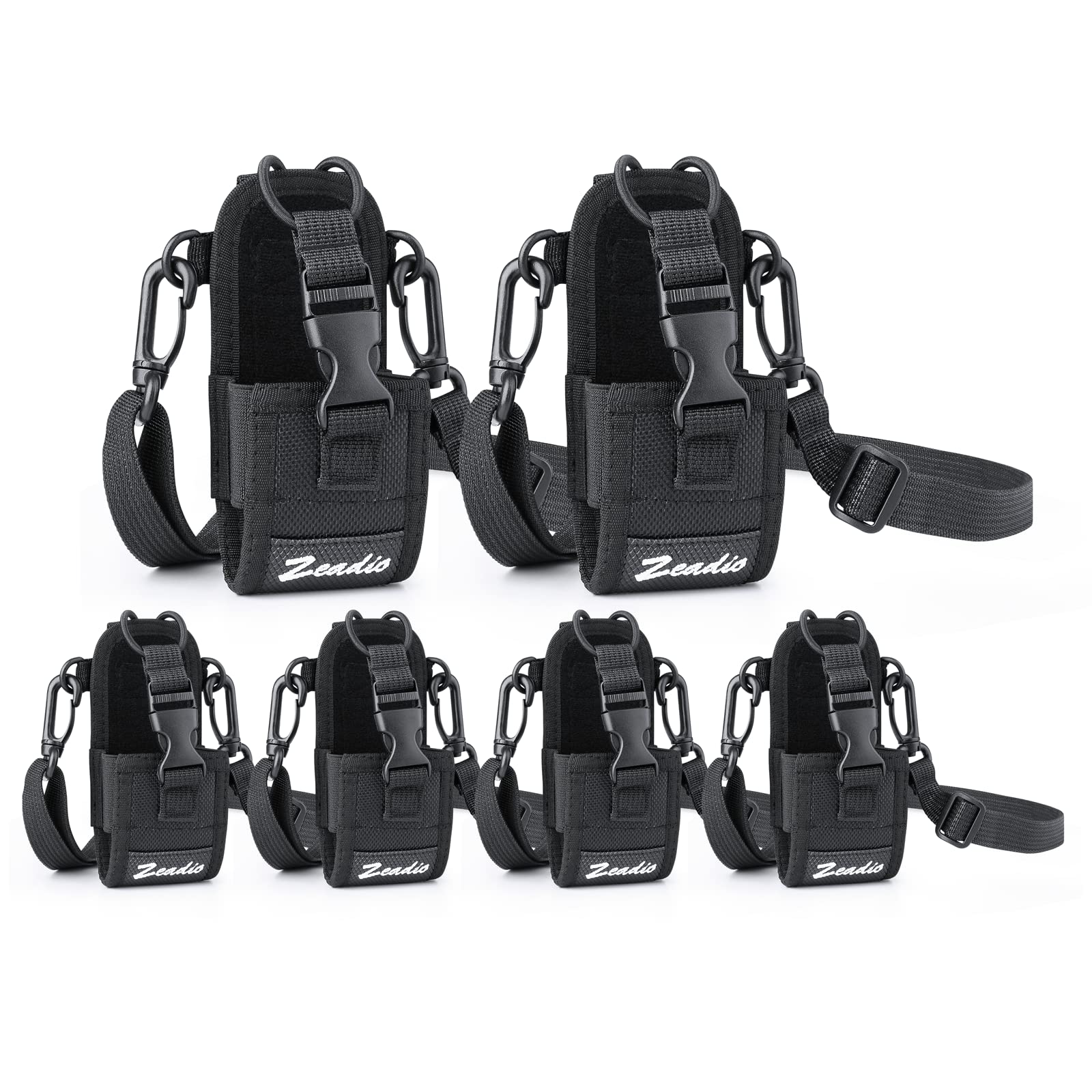 Zeadio Multi Function Pouch Case Holder For Gps Phone Two Way Radio (Znc D, Pack Of 6)