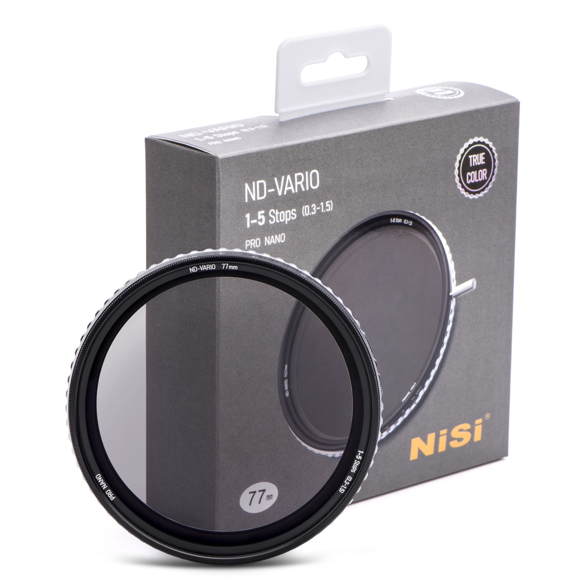 Nisi 105Mm Swift True Color Nd Vario   Adjustable 1 5 Stops (Nd2 Nd32) Variable Neutral Density Filter   No Vignetting, Waterpro